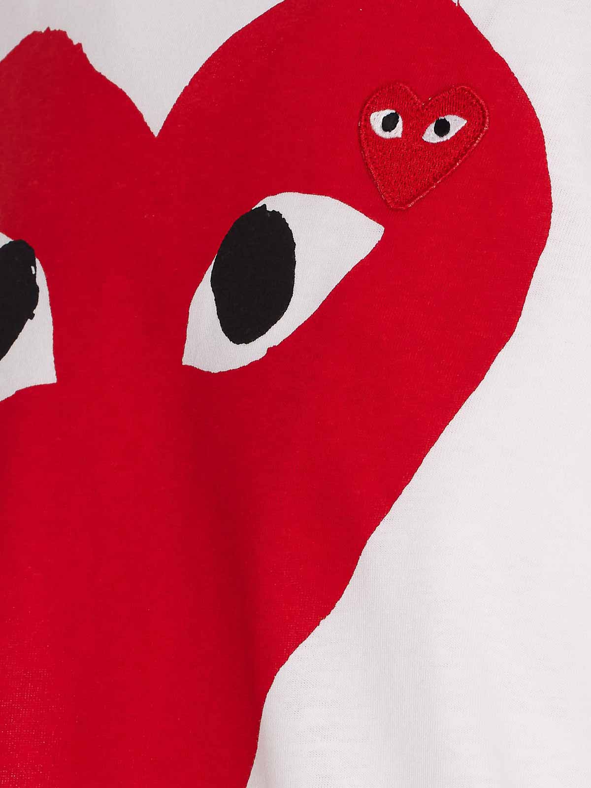 Heart Logo T-Shirt T0261 (PLAY Comme Des Garçons / Tシャツ・カットソー ) | PLAY Comme Des Garçons (プレイ コムデギャルソン)(2)