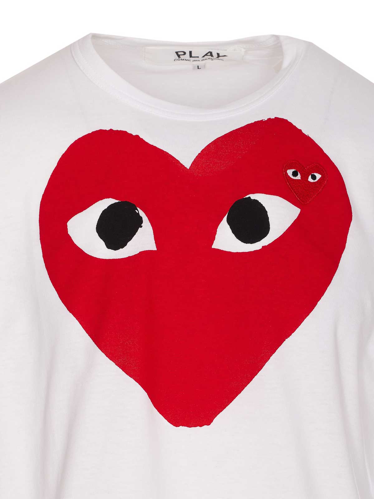Heart Logo T-Shirt T0261 (PLAY Comme Des Garçons / Tシャツ・カットソー ) | PLAY Comme Des Garçons (プレイ コムデギャルソン)(3)