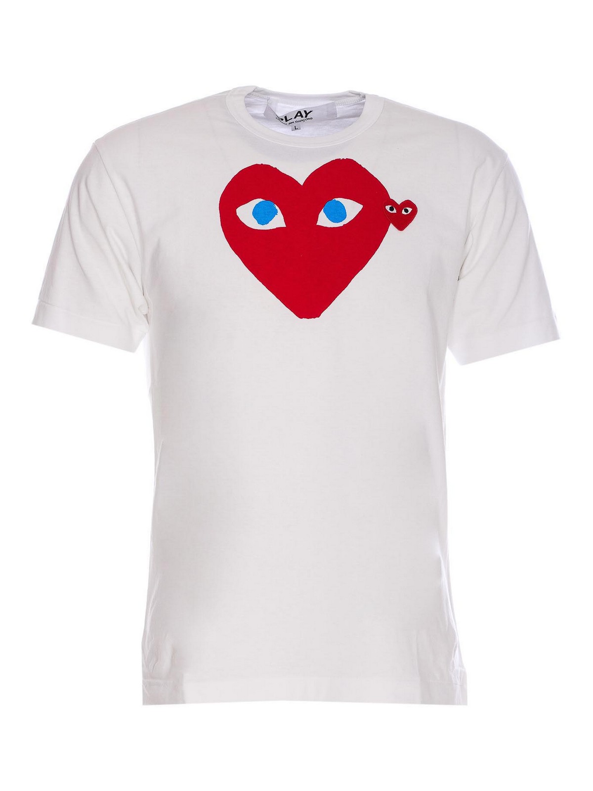 Heart Logo T-Shirt T0861 (PLAY Comme Des Garçons / Tシャツ・カットソー ) | PLAY Comme Des Garçons (プレイ コムデギャルソン)