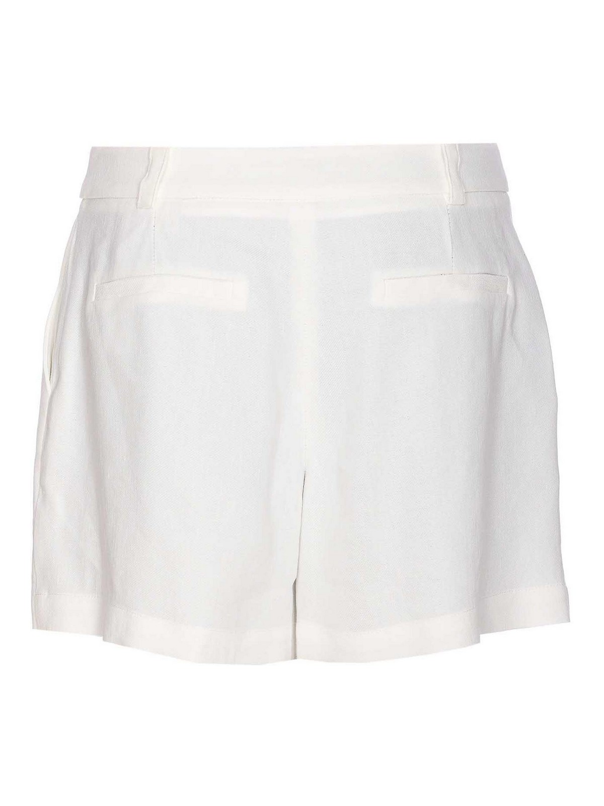 White Shorts SH01252E2360 (Elisabetta Franchi / ショートパンツ ) | Elisabetta Franchi (エリザベッタ フランキ)(1)