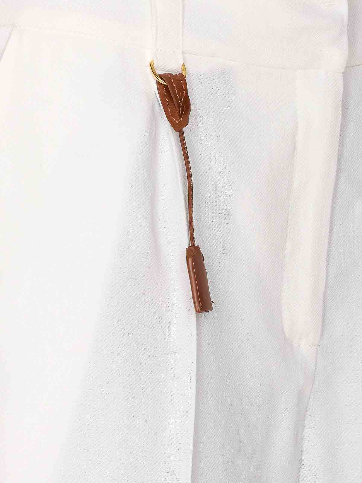 White Shorts SH01252E2360 (Elisabetta Franchi / ショートパンツ ) | Elisabetta Franchi (エリザベッタ フランキ)(2)