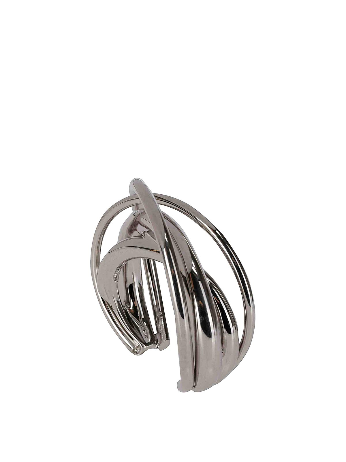 Multi-fascine stiff bracelet in brass S25WR003SSILVER (PANCONESI / ブレスレット ) | PANCONESI (パンコネージ)