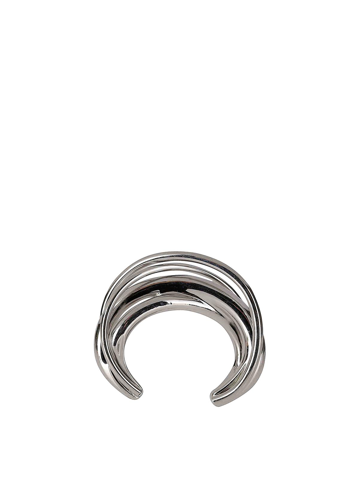 Multi-fascine stiff bracelet in brass S25WR003SSILVER (PANCONESI / ブレスレット ) | PANCONESI (パンコネージ)(1)