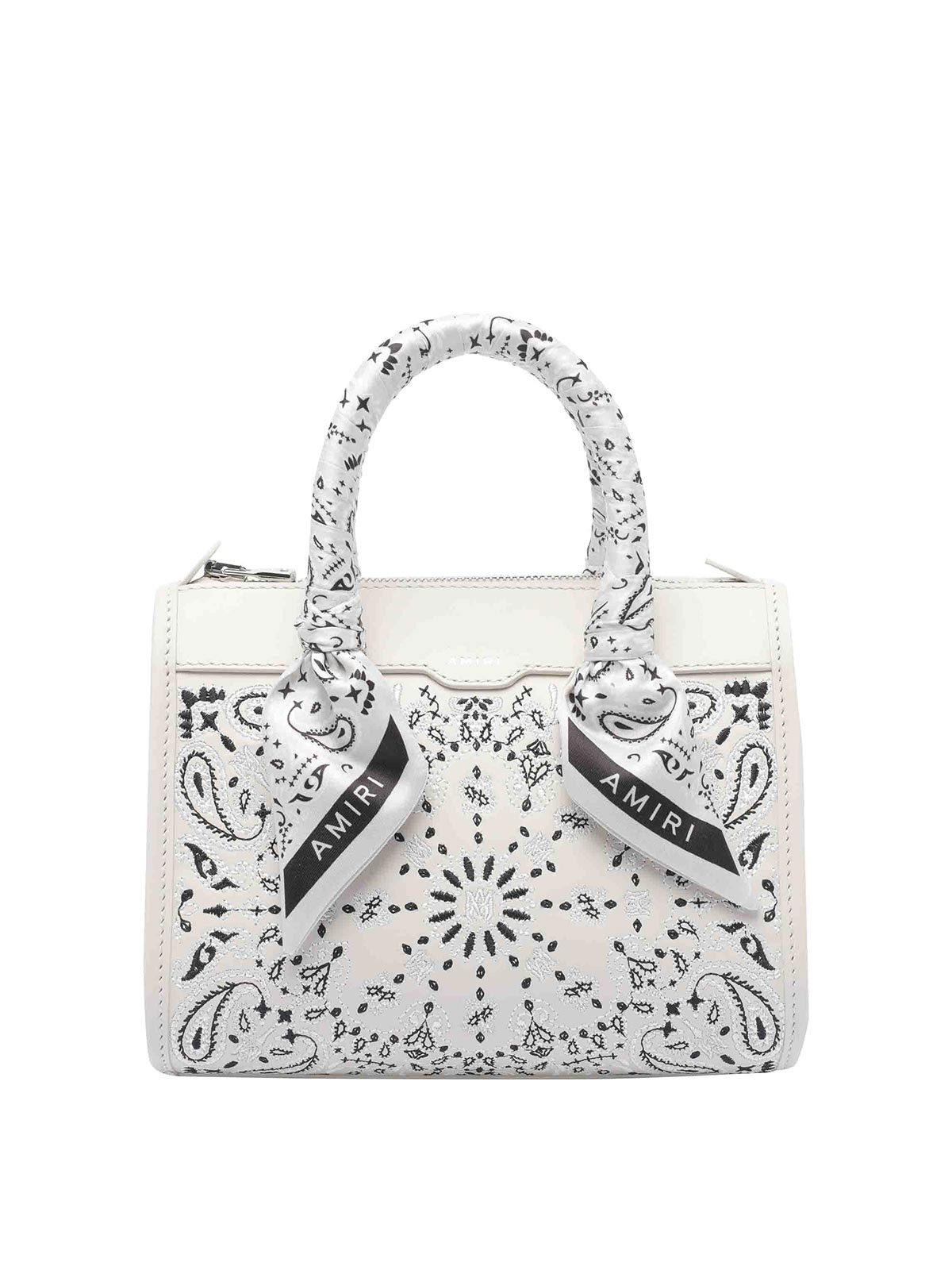 Micro bandana triangle handbag BGTH1012ALABASTER (AMIRI / ハンドバッグ・ショルダーバッグ ) | AMIRI (アミリ)