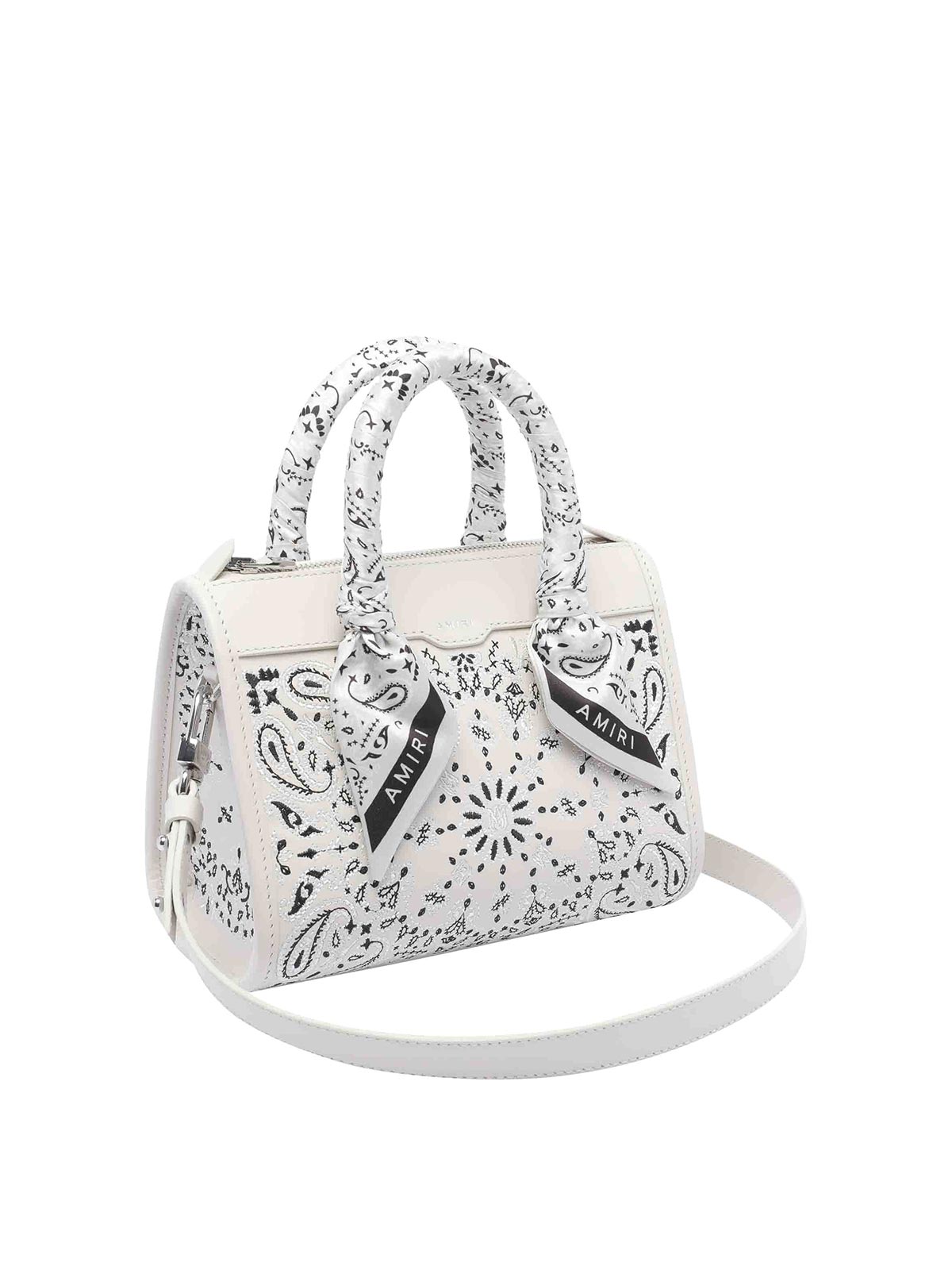 Micro bandana triangle handbag BGTH1012ALABASTER (AMIRI / ハンドバッグ・ショルダーバッグ ) | AMIRI (アミリ)(1)