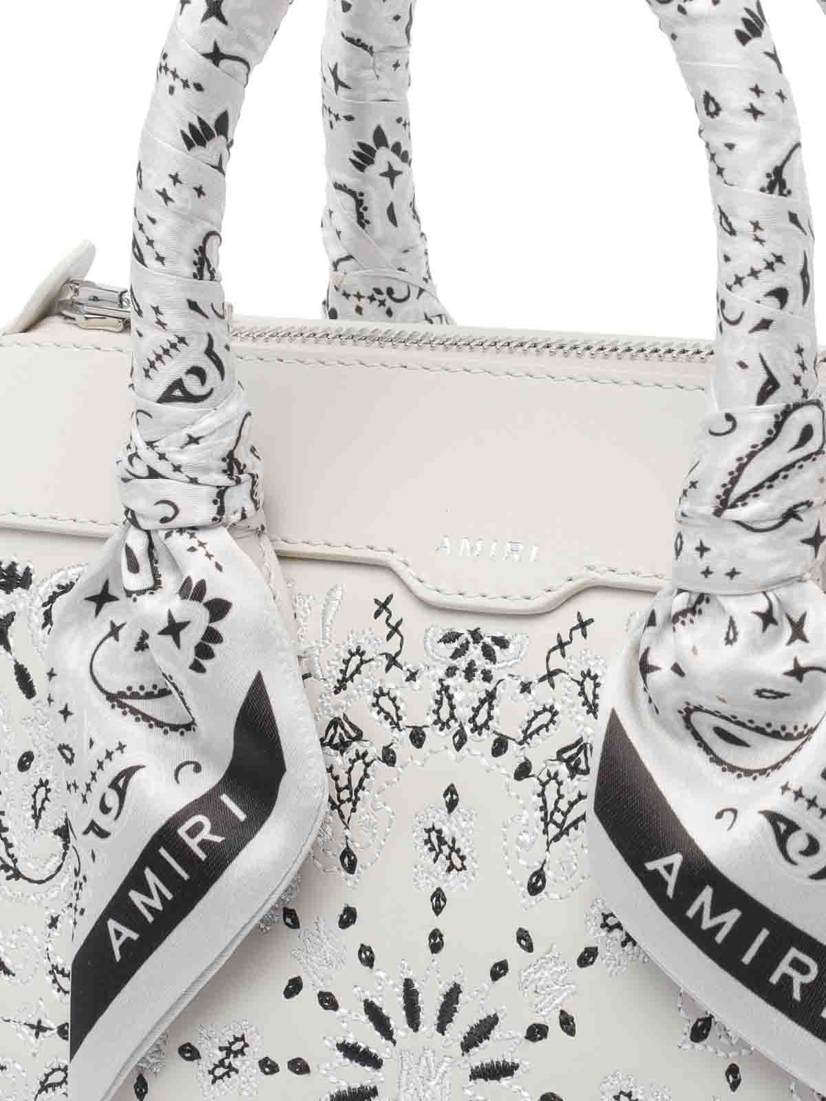 Micro bandana triangle handbag BGTH1012ALABASTER (AMIRI / ハンドバッグ・ショルダーバッグ ) | AMIRI (アミリ)(3)