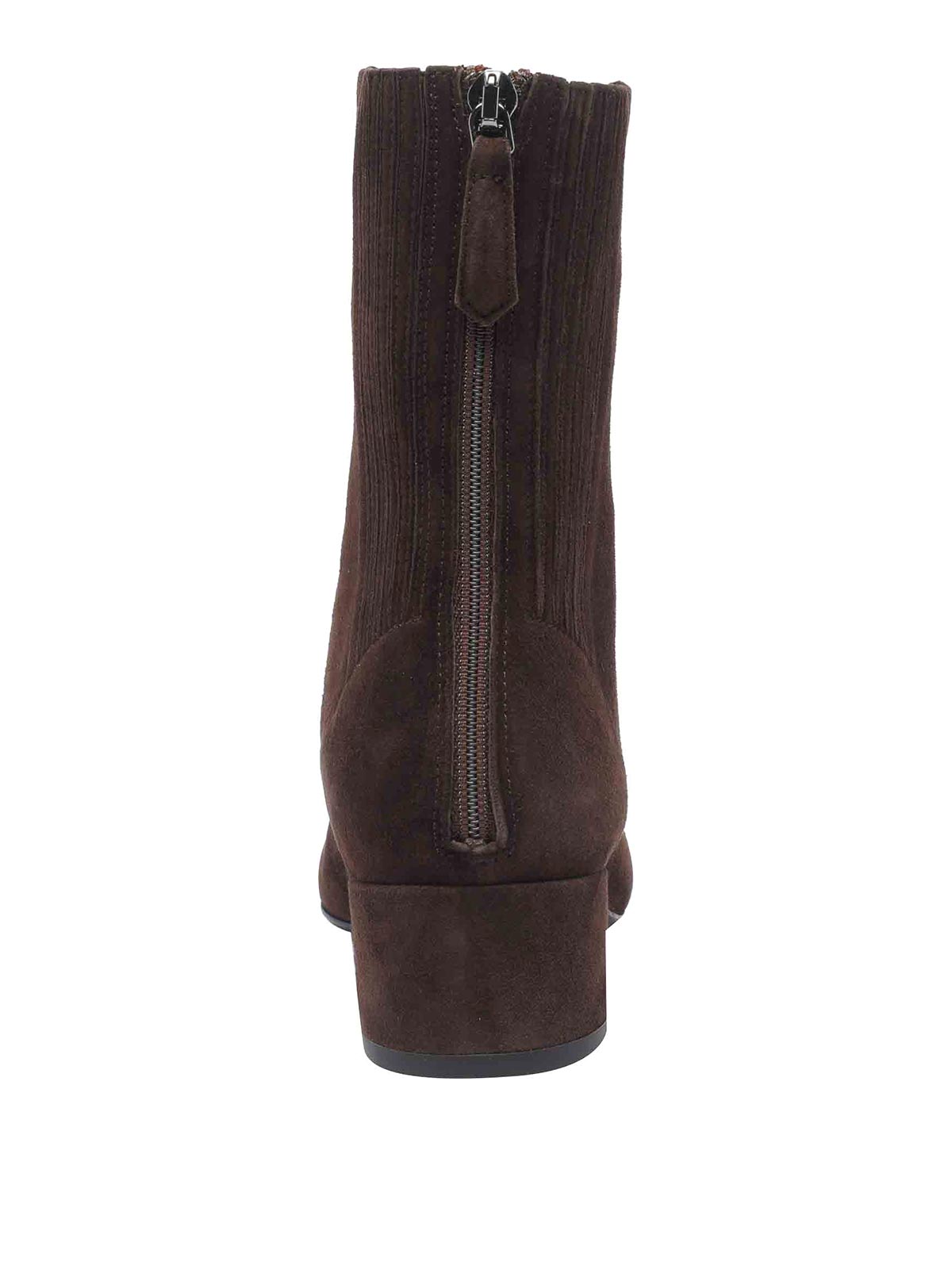 Dark Brown Saint Honore Booties SHOMIDB8SUEESP (AQUAZZURA / ブーツ ) | AQUAZZURA (アクアズーラ)(3)