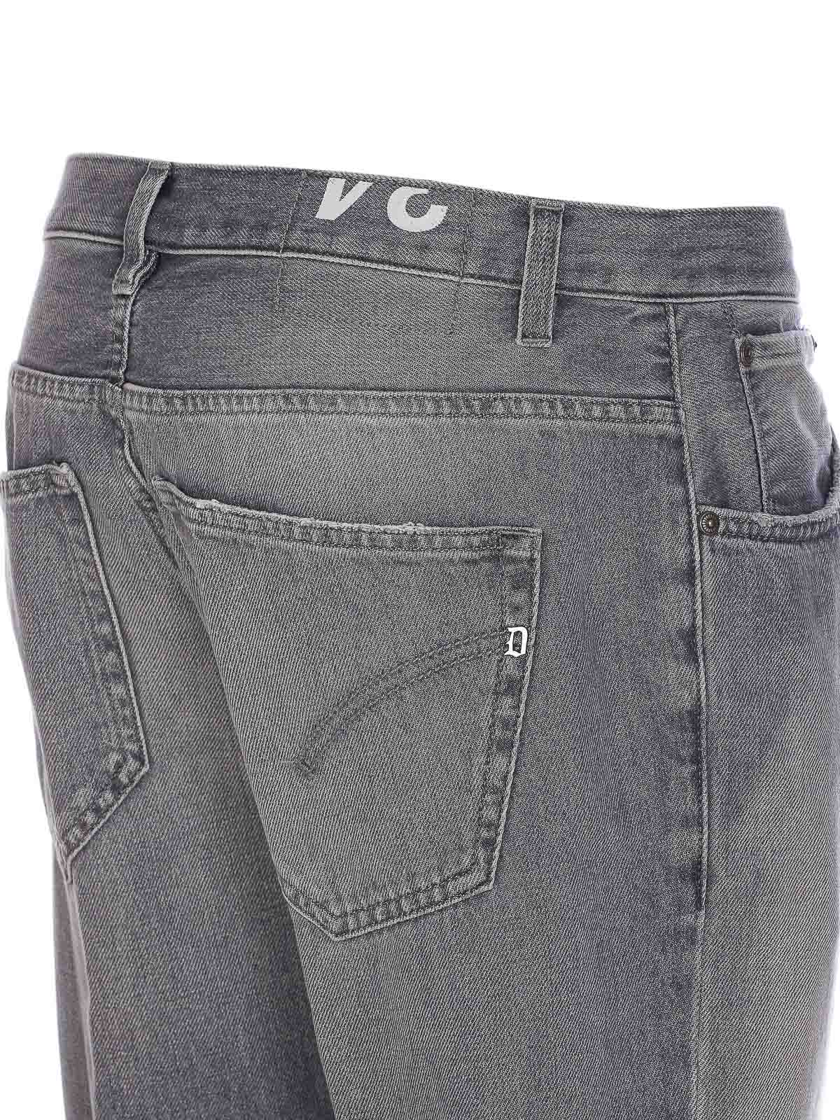 Grey Brighton Jeans With Buttons Closure UP434DF0277IR1W900 (DONDUP / ジーンズ ) | DONDUP (ドンダップ)(2)