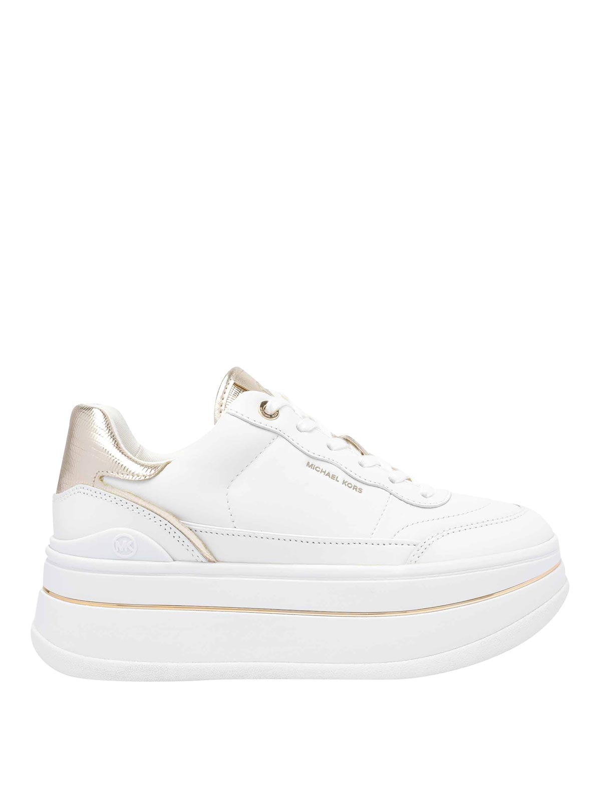 White Hayes Sneakers 43R4HYFS2L740 (MICHAEL MICHAEL KORS / スニーカー ) | MICHAEL MICHAEL KORS (マイケル・マイケル・コース)
