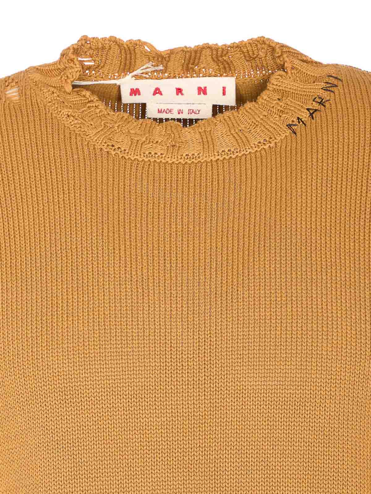 Orange Sweater GCMG0210A0UFC65200R09 (Marni / ニット・セーター・カーディガン ) | Marni (マルニ)(3)