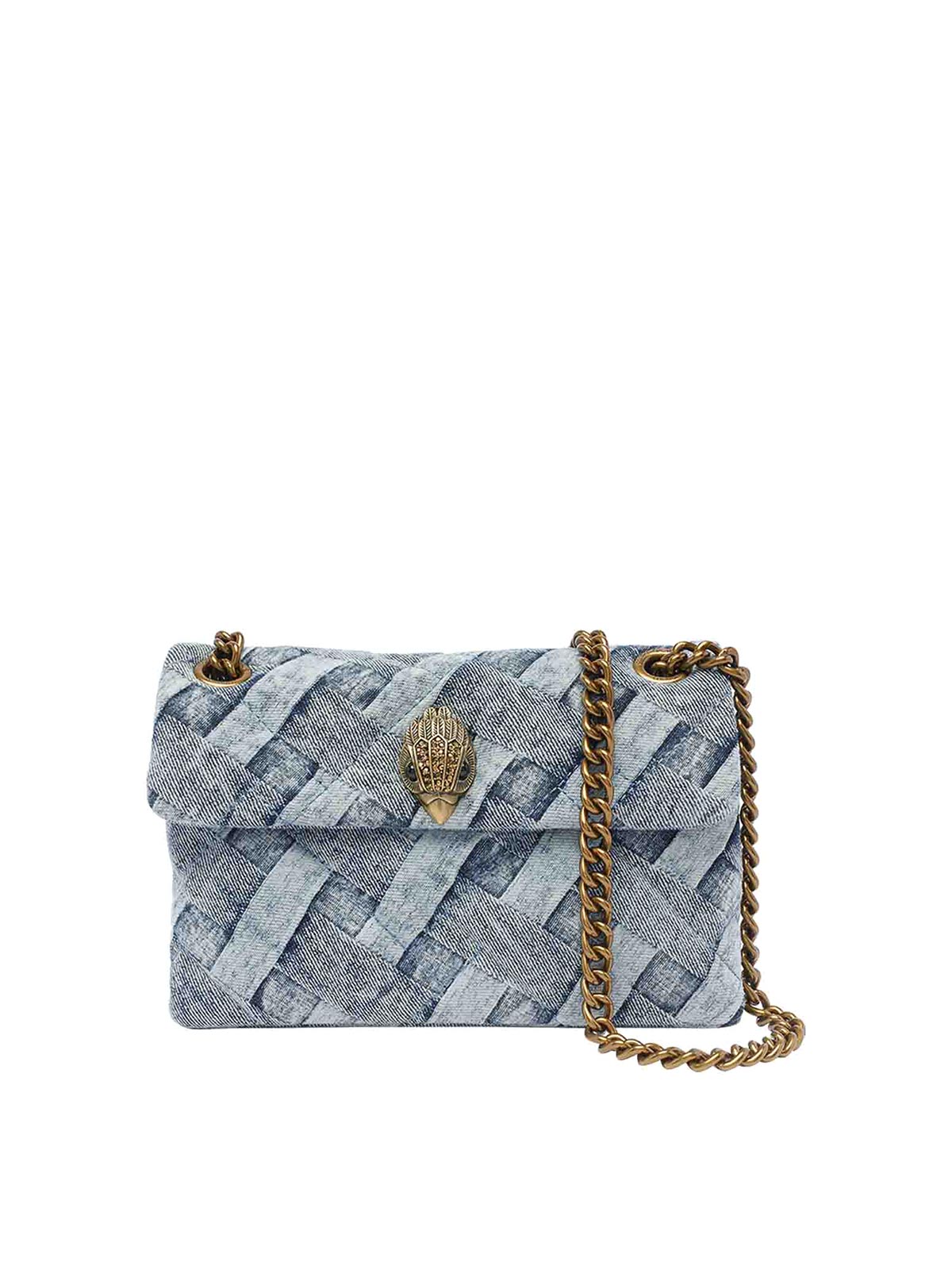 Mini Kensington Crossbody Bag 8885588669DENIM (KURT GEIGER / ハンドバッグ・ショルダーバッグ ) | KURT GEIGER (カートガイガー)