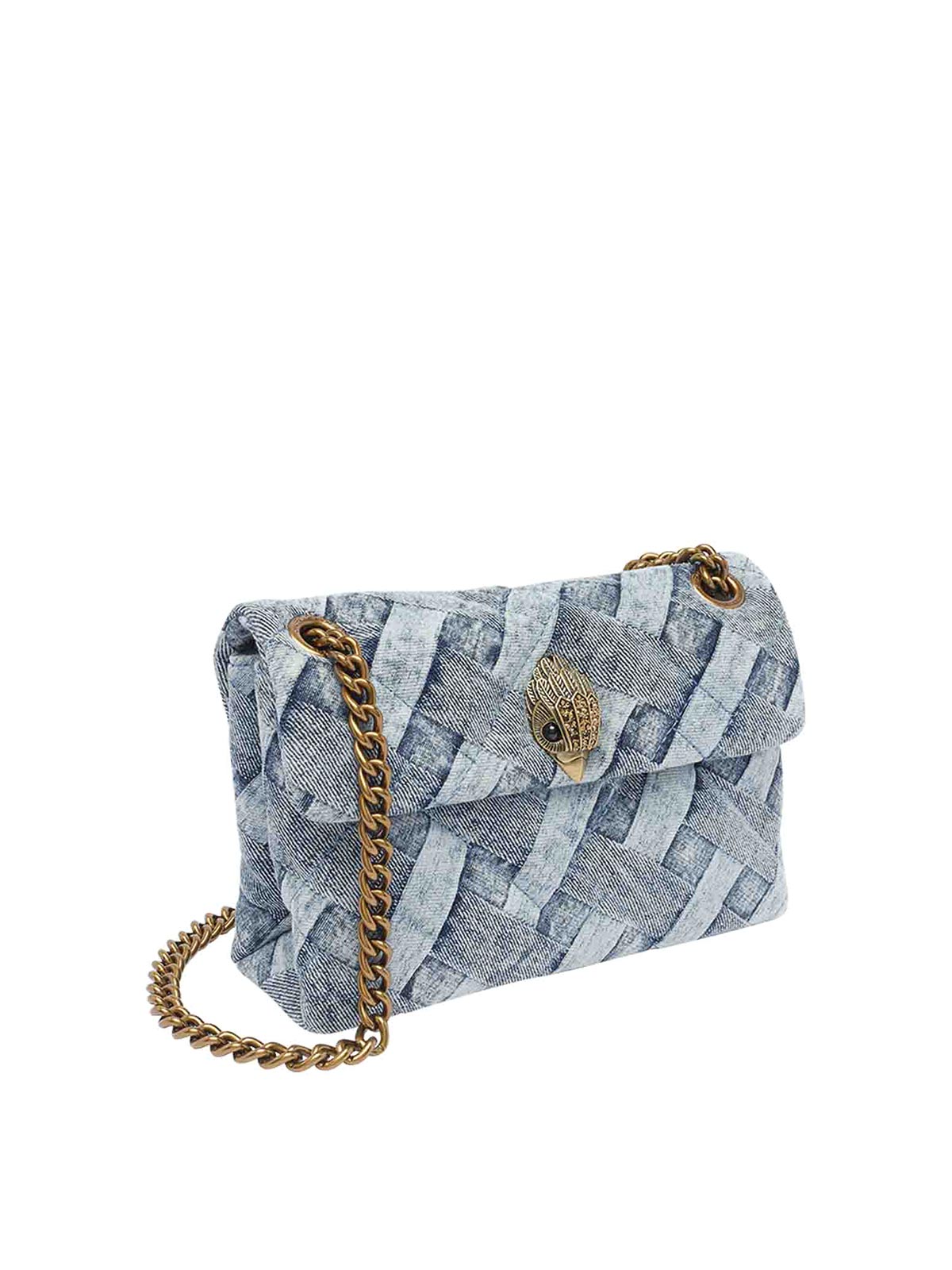 Mini Kensington Crossbody Bag 8885588669DENIM (KURT GEIGER / ハンドバッグ・ショルダーバッグ ) | KURT GEIGER (カートガイガー)(1)