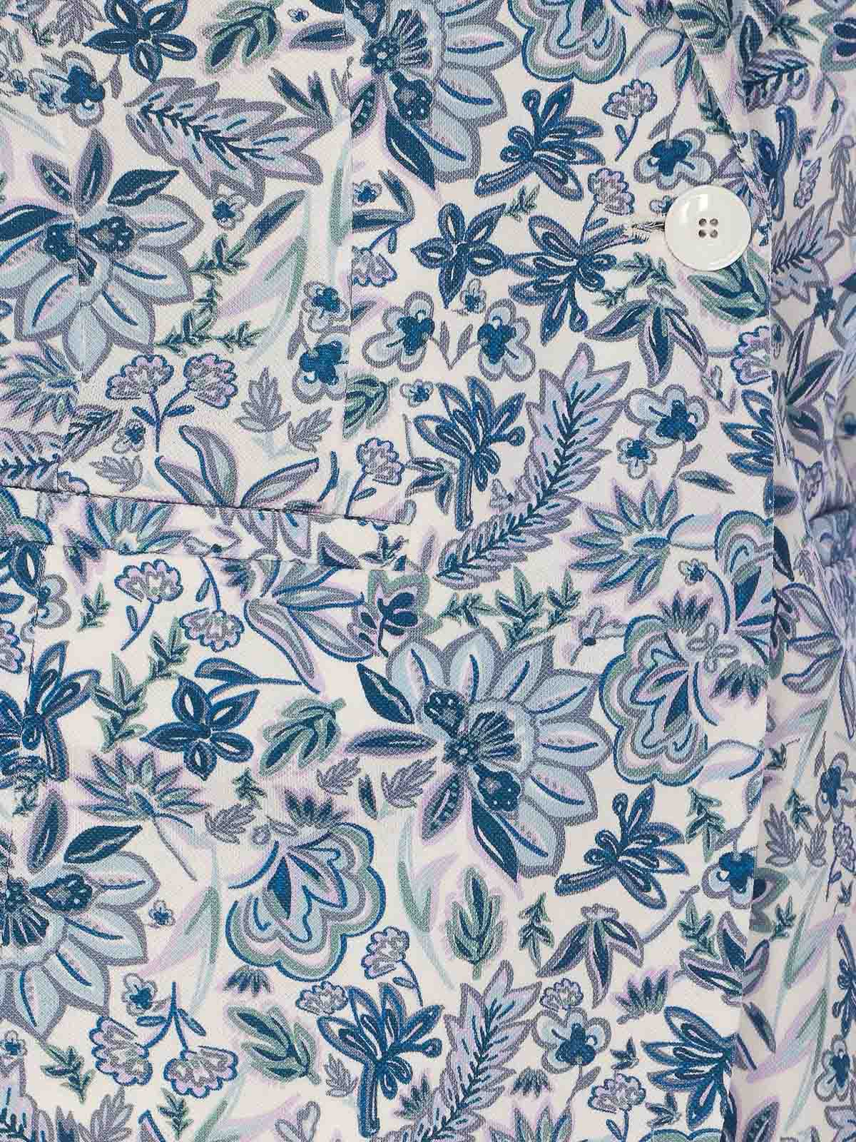 White And Blue Jacket FD3523DEWAT (CIRCOLO 1901 / ブレザー・ジャケット ) | CIRCOLO 1901 (チルコロ1901)(2)