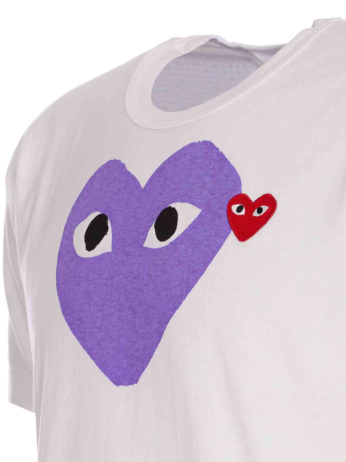 Heart Logo T-Shirt T1061 (PLAY Comme Des Garçons / Tシャツ・カットソー ) | PLAY Comme Des Garçons (プレイ コムデギャルソン)(2)