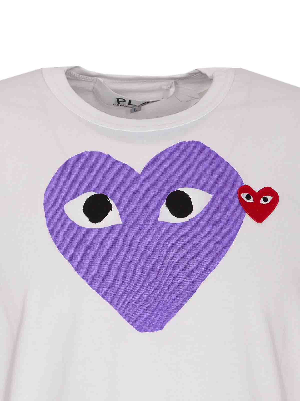 Heart Logo T-Shirt T1061 (PLAY Comme Des Garçons / Tシャツ・カットソー ) | PLAY Comme Des Garçons (プレイ コムデギャルソン)(3)