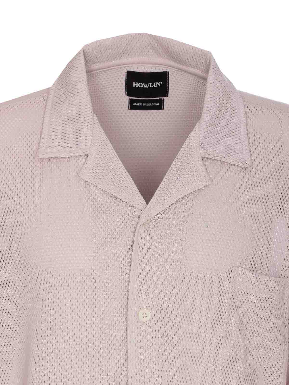 Lilac Bass Shirt BASSCULTUREMESHPOWER (HOWLIN' / シャツ・ブラウス ) | HOWLIN' (ハウリン)(3)