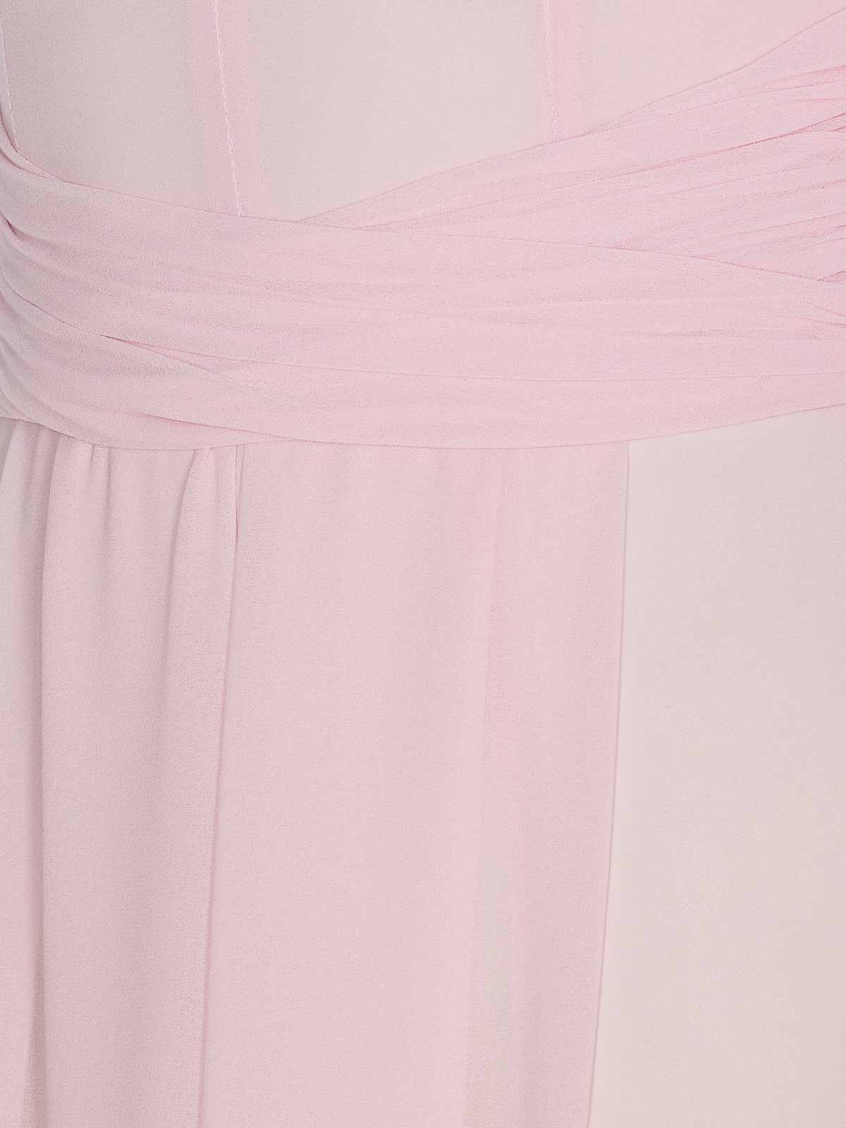 Red Carpet Dress In Georgette With Ruches ABRT252E2544 (Elisabetta Franchi / ワンピース・ドレス・オールインワン ) | Elisabetta Franchi (エリザベッタ フランキ)(2)