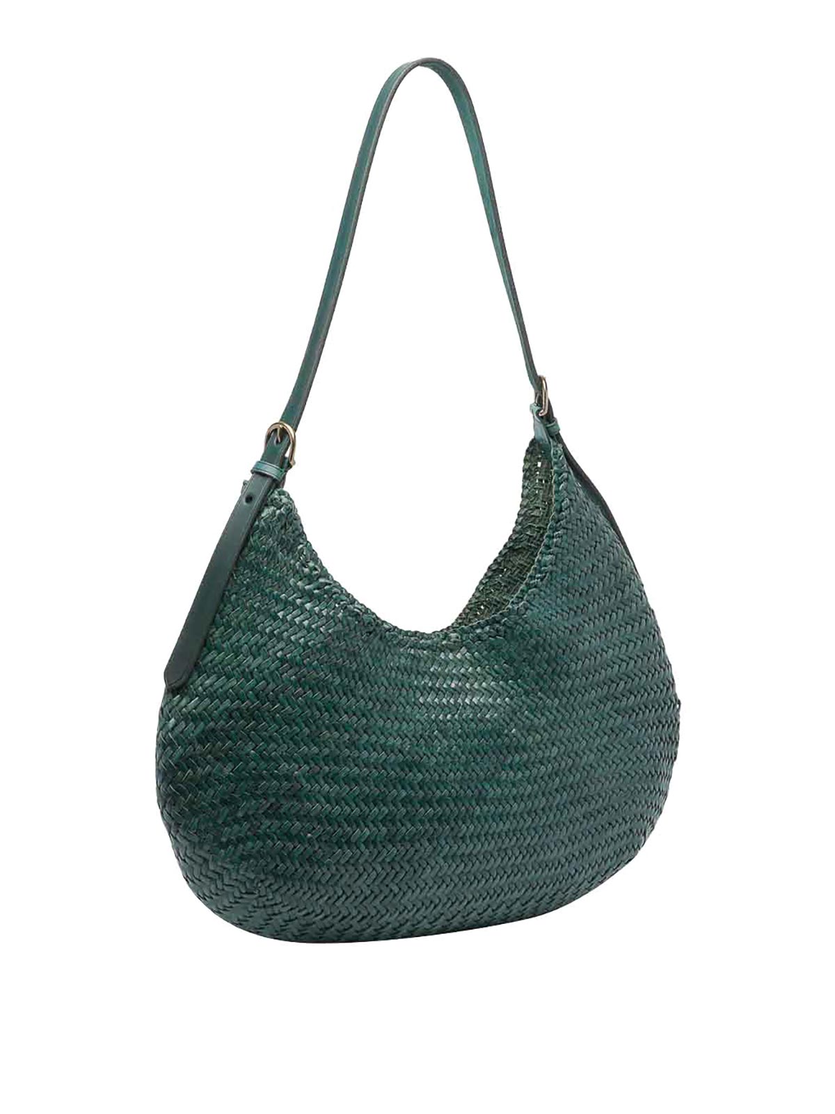 Luna Piena Shoulder Bag 8022FOREST (dragon DIFFUSION / ハンドバッグ・ショルダーバッグ ) | dragon DIFFUSION (ドラゴンディフュージョン)(1)