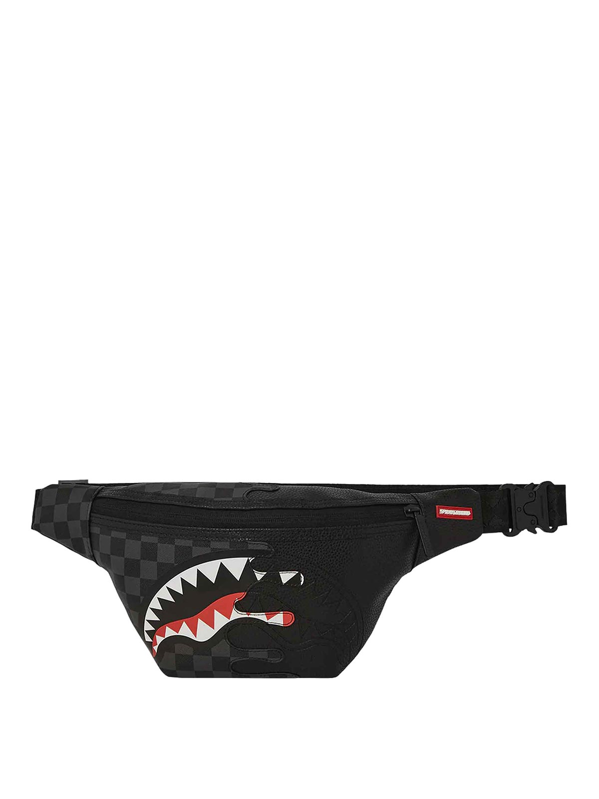Black Unfinished Shark Belt Bag B7484UNFINISHEDSHARK (SPRAYGROUND / ボディ・ベルトバッグ ) | SPRAYGROUND (スプレーグラウンド)