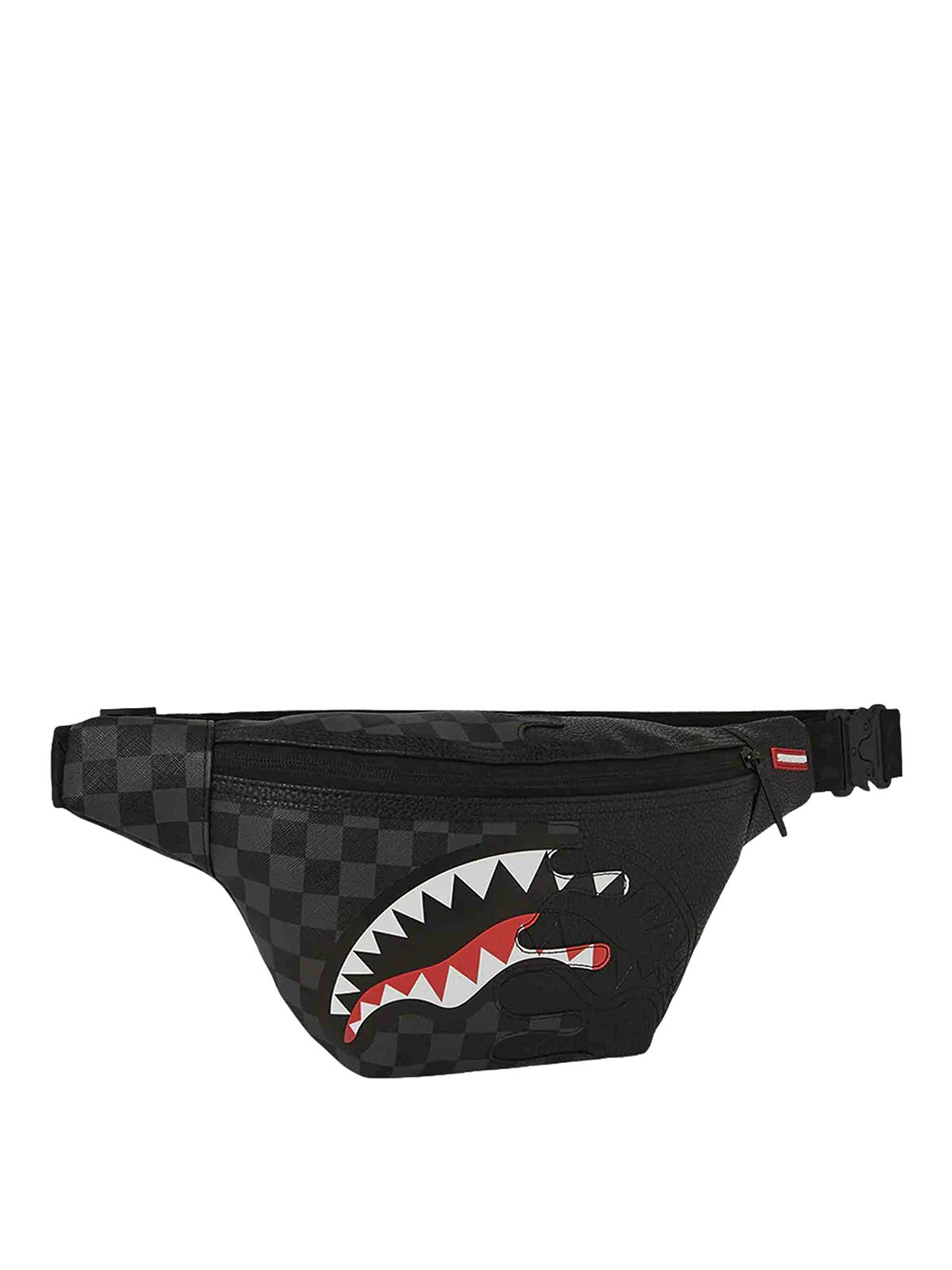 Black Unfinished Shark Belt Bag B7484UNFINISHEDSHARK (SPRAYGROUND / ボディ・ベルトバッグ ) | SPRAYGROUND (スプレーグラウンド)(1)