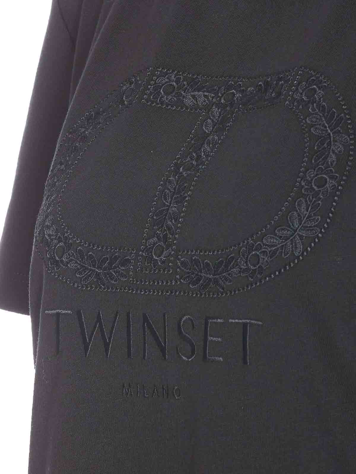 Logo T-Shirt 251TP207200006 (TWINSET / Tシャツ・カットソー ) | TWINSET (ツインセット)(2)
