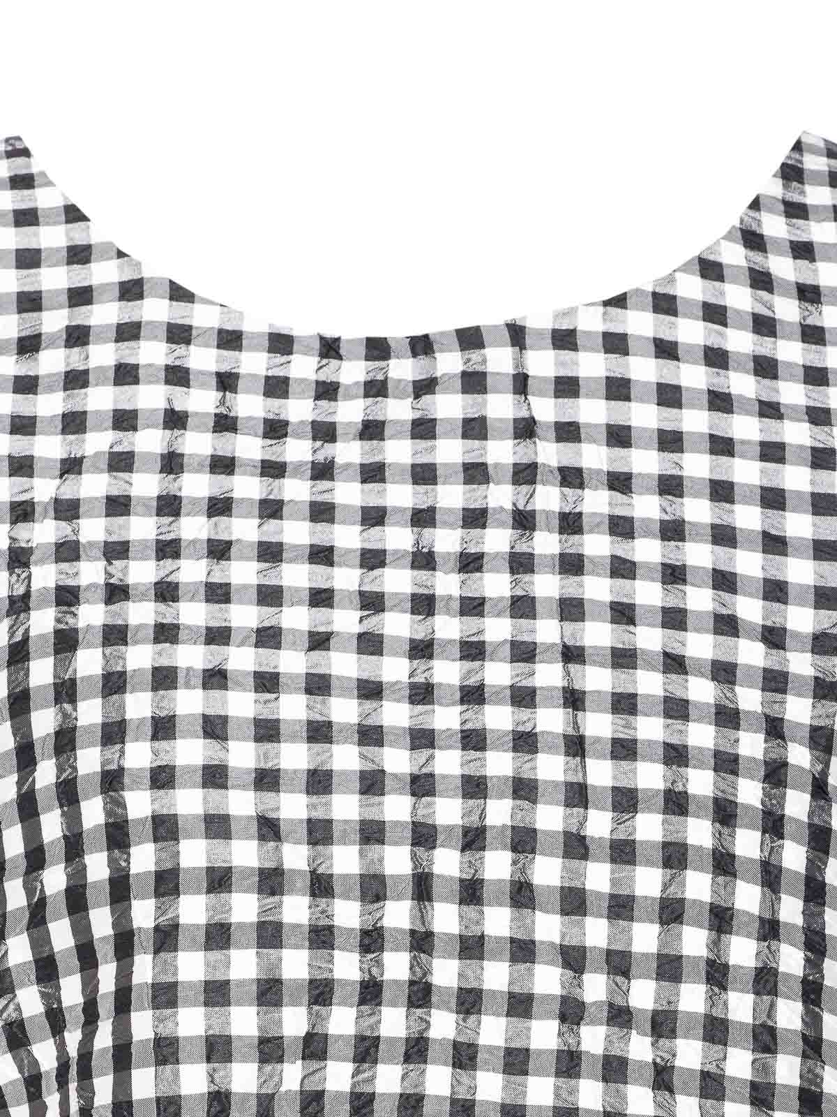 White And Black Check Top W0594099 (GANNI / タンクトップ・キャミソール ) | GANNI (ガニー)(3)