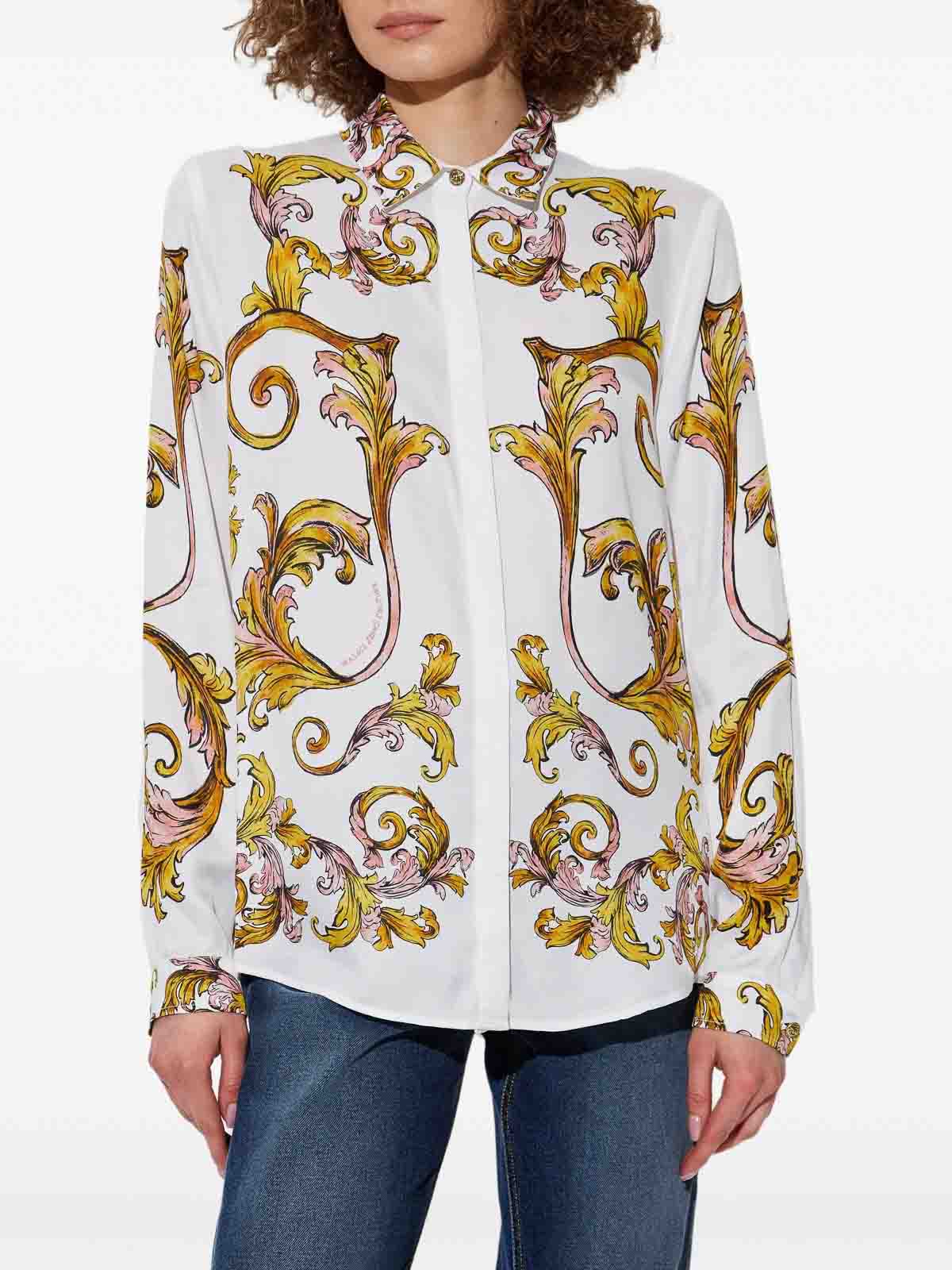 Barocco Shirt 78HAL2P1NS634G03 (VERSACE JEANS COUTURE / シャツ・ブラウス ) | VERSACE JEANS COUTURE (ヴェルサーチェ ジーンズ クチュール)(2)