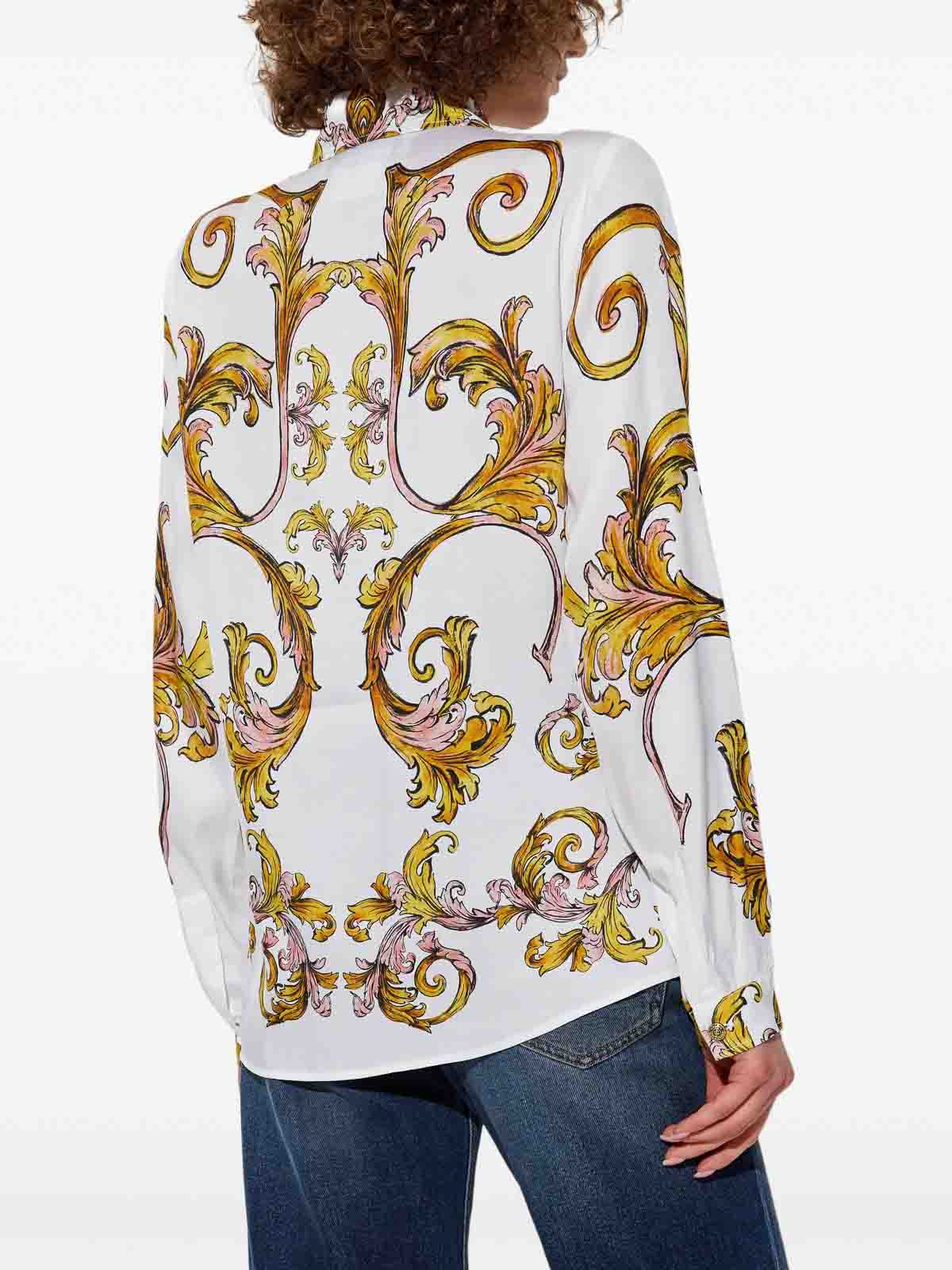 Barocco Shirt 78HAL2P1NS634G03 (VERSACE JEANS COUTURE / シャツ・ブラウス ) | VERSACE JEANS COUTURE (ヴェルサーチェ ジーンズ クチュール)(3)