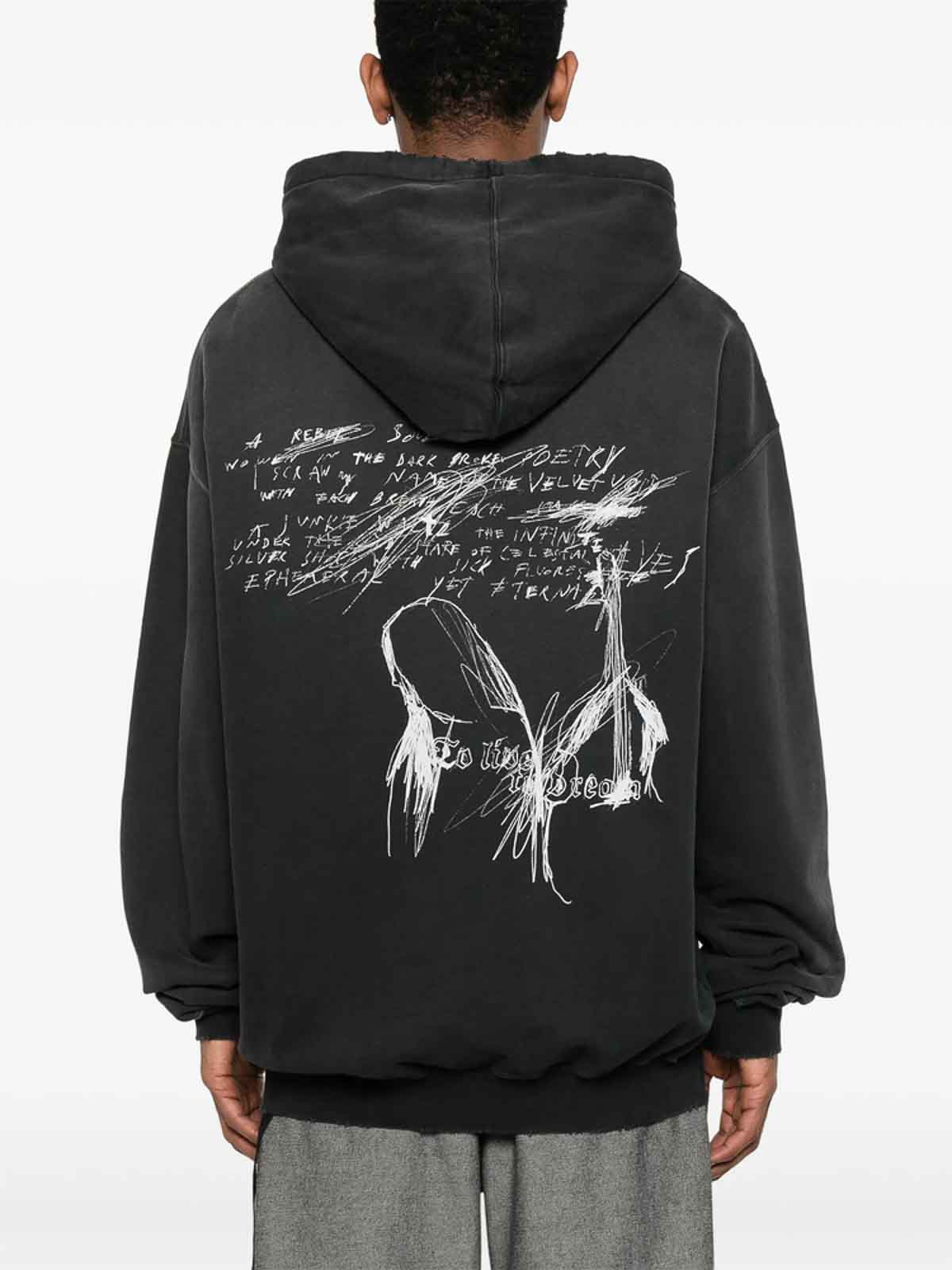 Sweatshirt B0012870FA639098 (Ann Demeulemeester / スウェット・フーディー ) | Ann Demeulemeester (アンドゥムルメステール)(2)