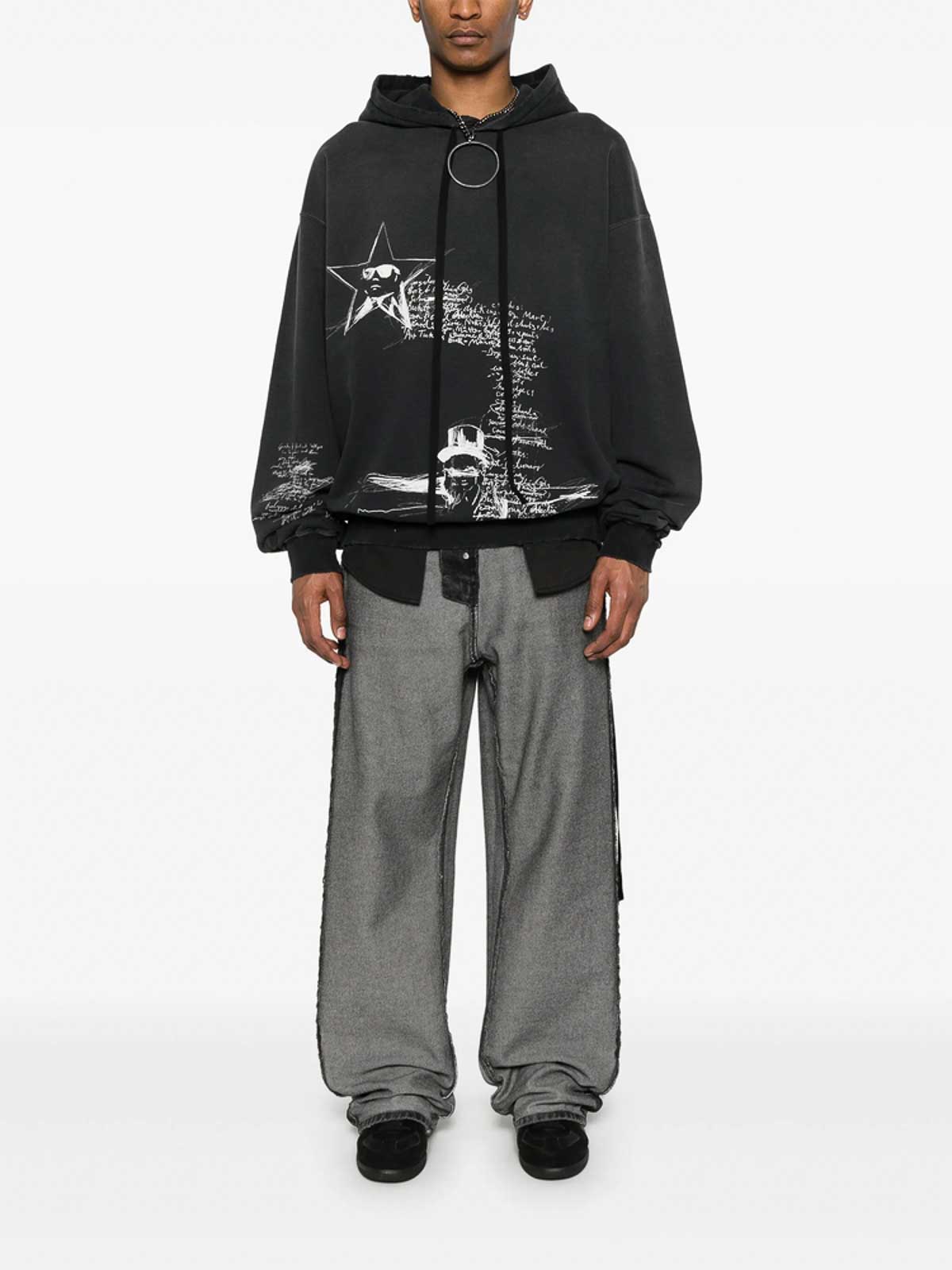 Sweatshirt B0012870FA639098 (Ann Demeulemeester / スウェット・フーディー ) | Ann Demeulemeester (アンドゥムルメステール)(3)
