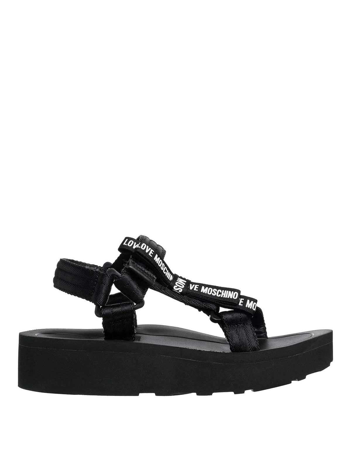 Sandals JA16444I0IIX9000 (LOVE MOSCHINO / サンダル ) | LOVE MOSCHINO (ラブ モスキーノ)