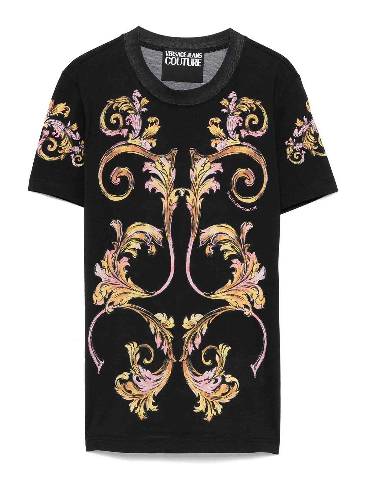 Placed T-Shirt 78HAH6P8JS472G89 (VERSACE JEANS COUTURE / Tシャツ・カットソー ) | VERSACE JEANS COUTURE (ヴェルサーチェ ジーンズ クチュール)