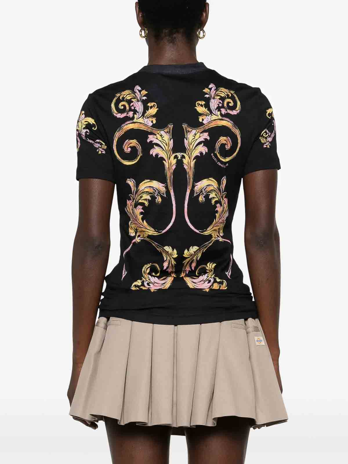 Placed T-Shirt 78HAH6P8JS472G89 (VERSACE JEANS COUTURE / Tシャツ・カットソー ) | VERSACE JEANS COUTURE (ヴェルサーチェ ジーンズ クチュール)(3)
