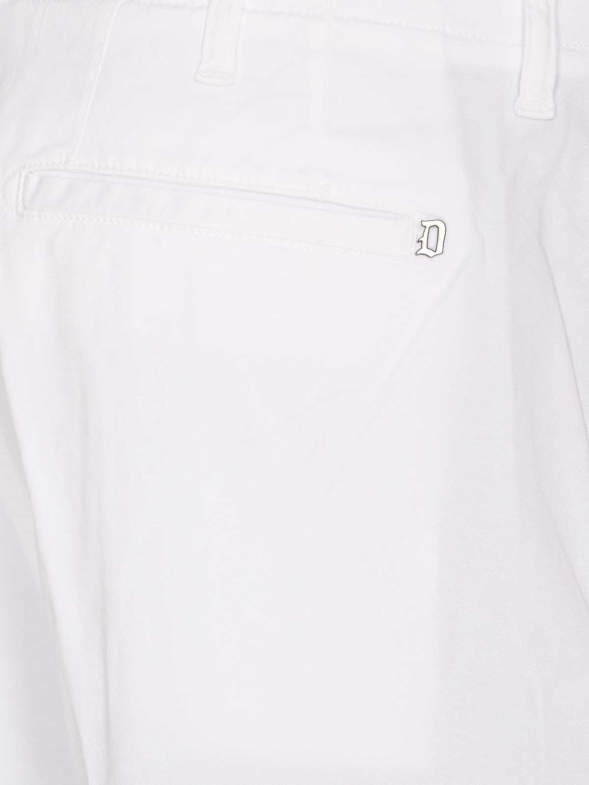 White Zyan Pants UP521GS0096PTD000 (DONDUP / パンツ ) | DONDUP (ドンダップ)(2)