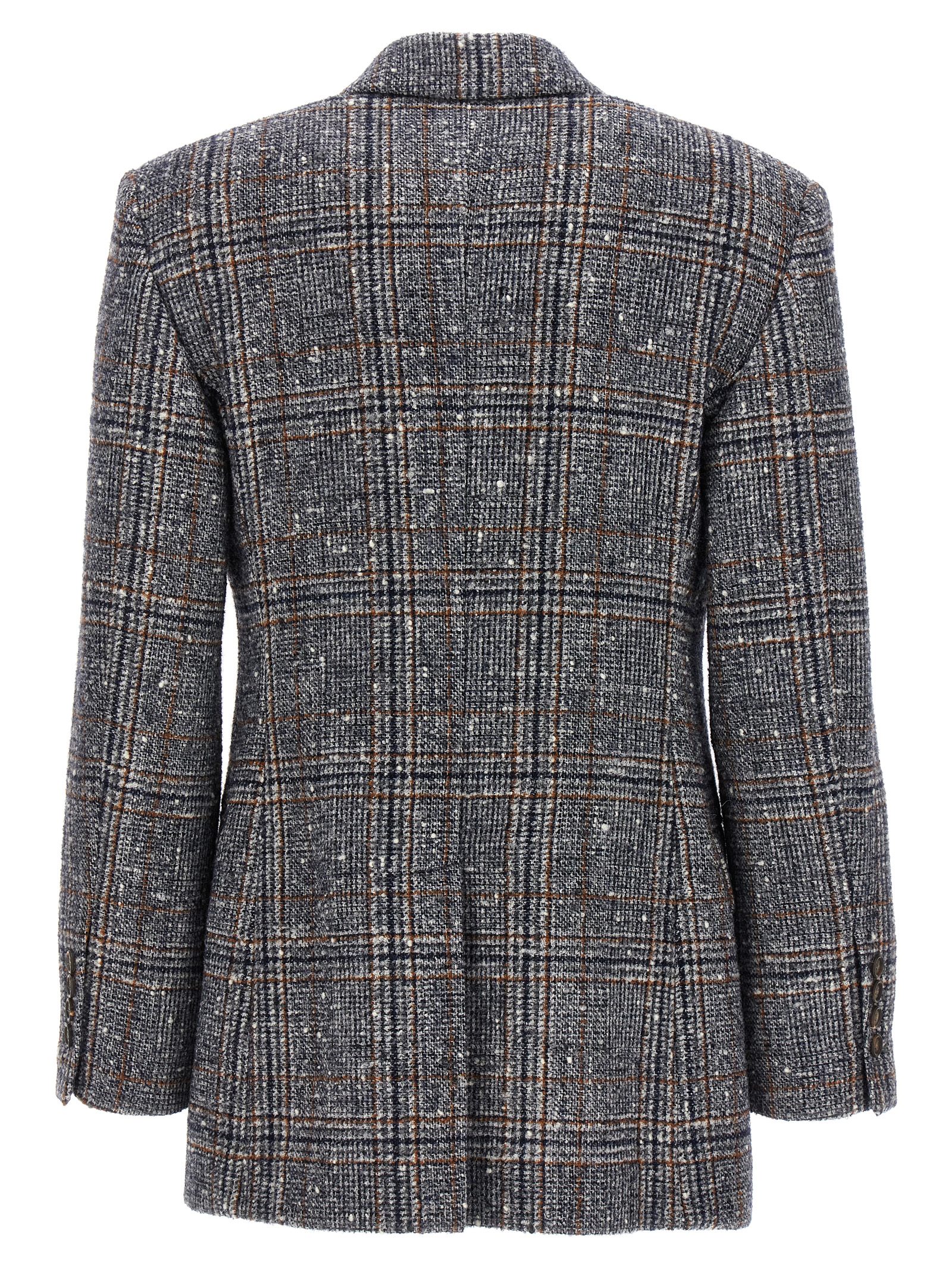 Check double-breasted blazer MD5562295C001 (Brunello Cucinelli / スーツ・ジャケット ) | Brunello Cucinelli (ブルネロ・クチネリ)(1)