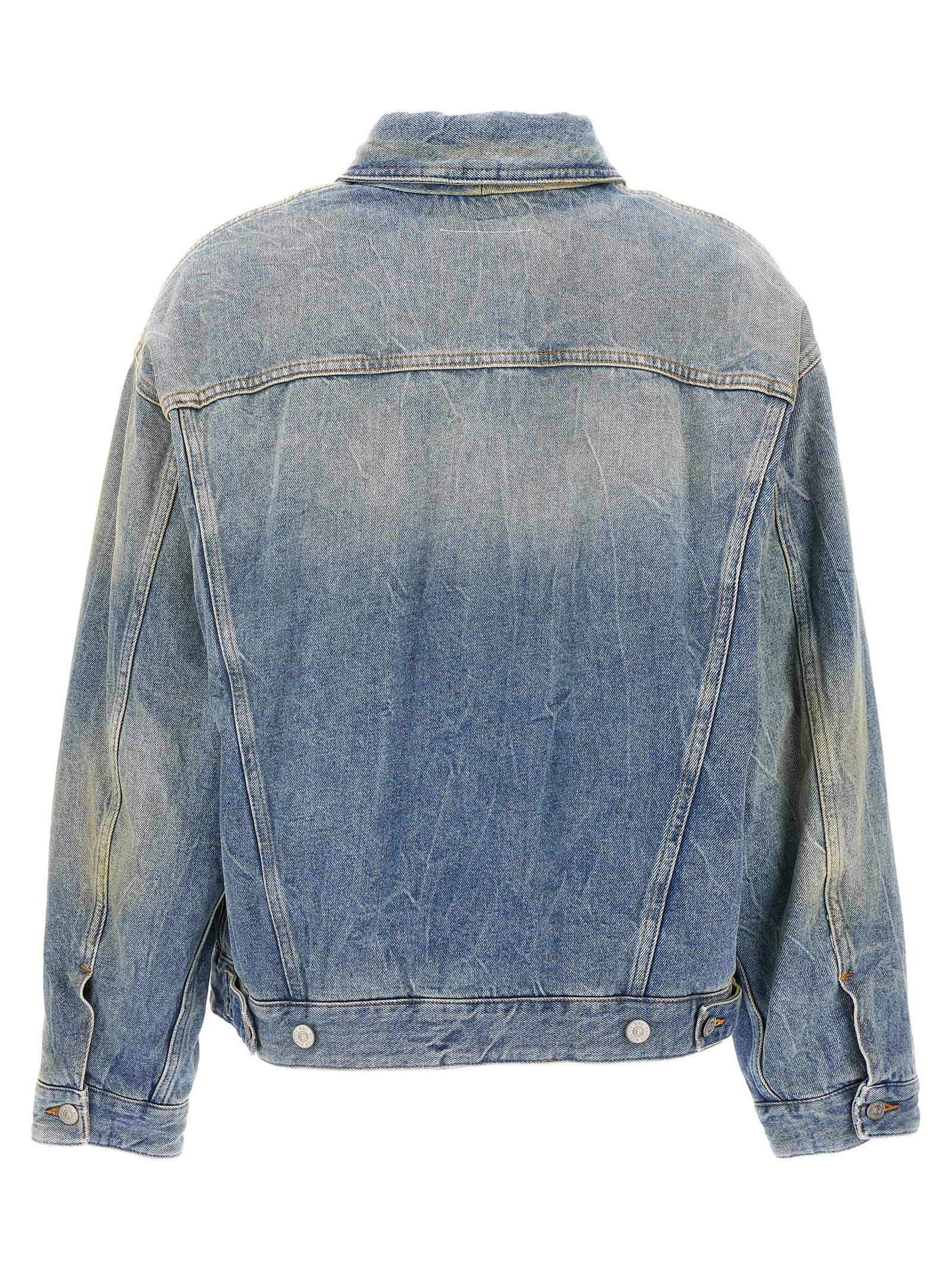 Padded denim jacket S52AM0246S30828963 (MM6 Maison Margiela / カジュアルジャケット・ベスト ) | MM6 Maison Margiela (エムエムシックス)(1)