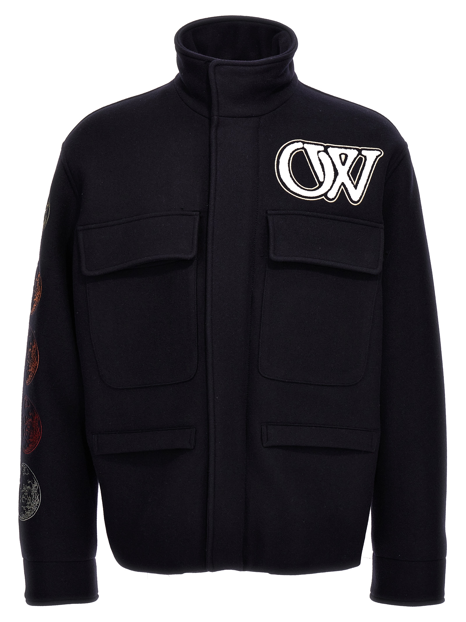 'Moon phase' jacket OMEA399F23FAB00147014701 (Off-White / カジュアルジャケット ) | Off-White (オフホワイト)