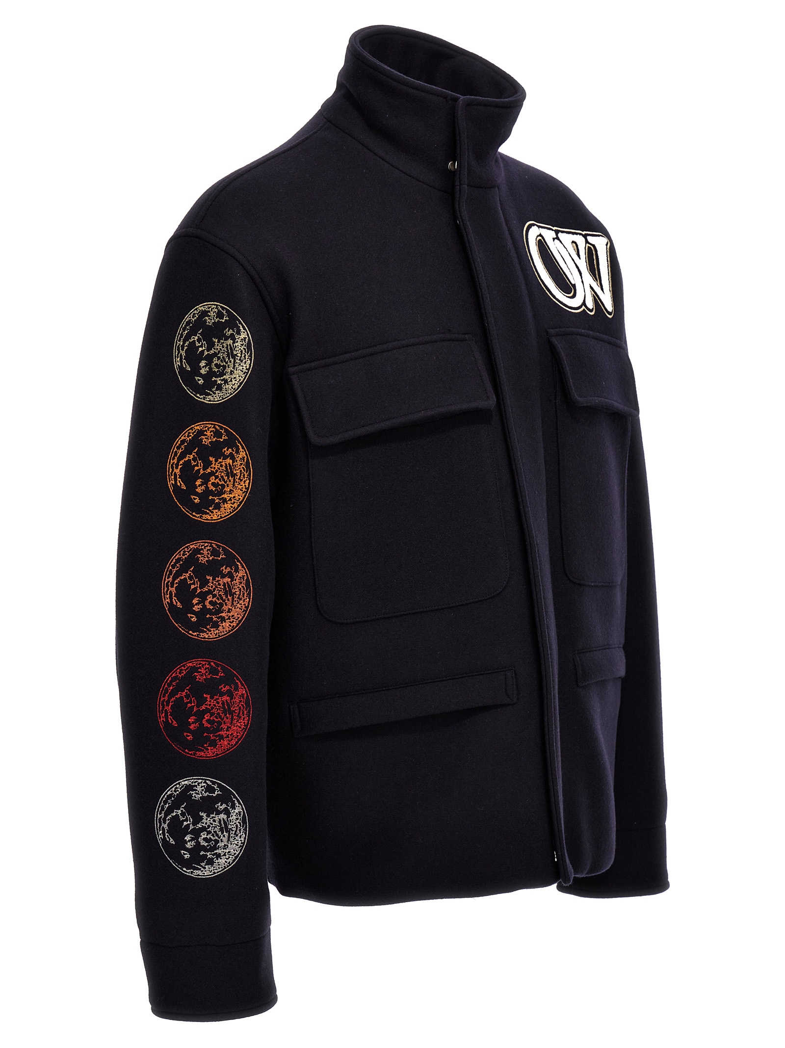 'Moon phase' jacket OMEA399F23FAB00147014701 (Off-White / カジュアルジャケット ) | Off-White (オフホワイト)(2)