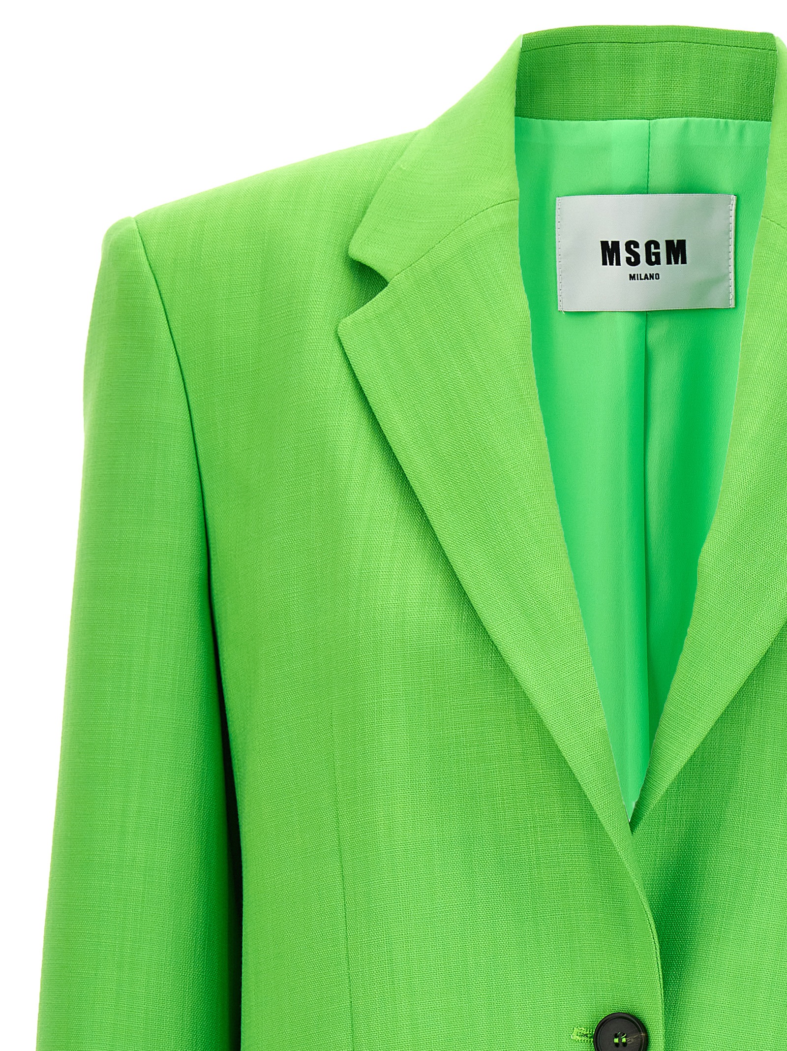 Single-breasted blazer 3641MDG2324701033 (MSGM / スーツ・ジャケット ) | MSGM (エムエスジーエム)(2)