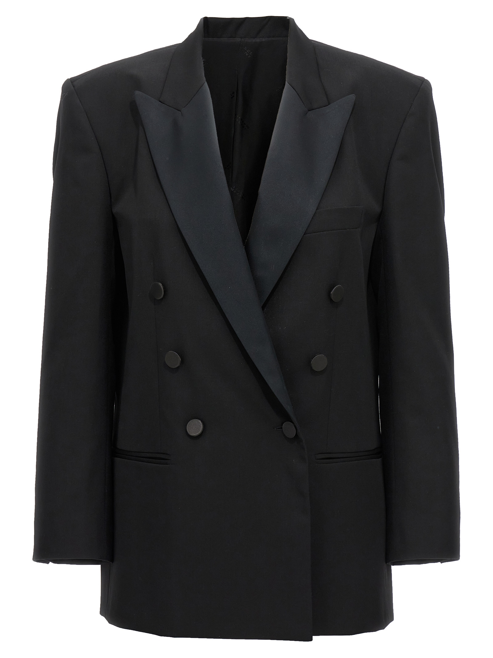 'Peagan' double-breasted blazer 23HVE0232FAA4F03I01BK (Isabel Marant / スーツ・ジャケット ) | Isabel Marant (イザベル マラン)
