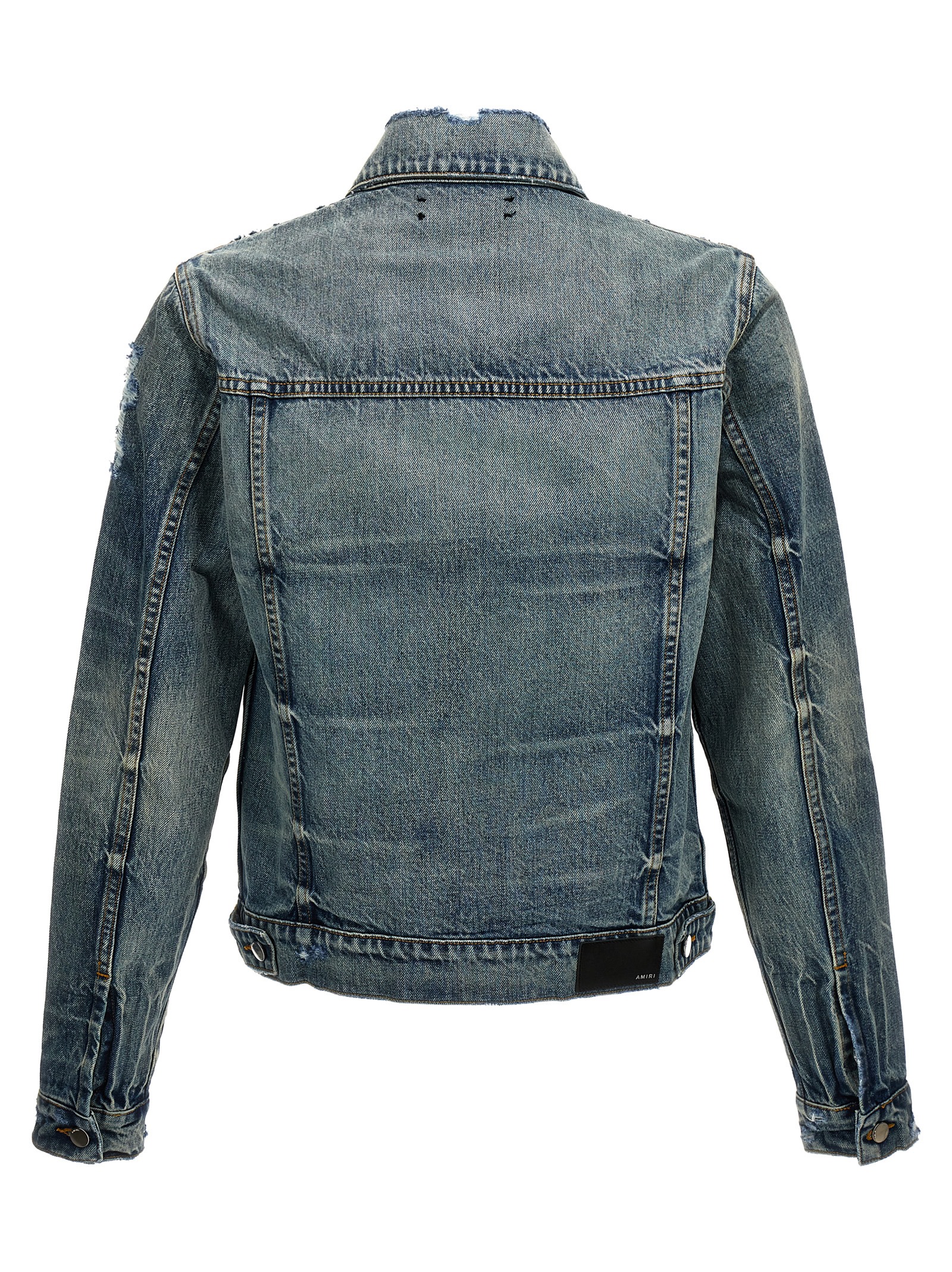 'Trucker' denim jacket AMDNTR1001ANTIQUEINDIGO (AMIRI / カジュアルジャケット ) | AMIRI (アミリ)(1)