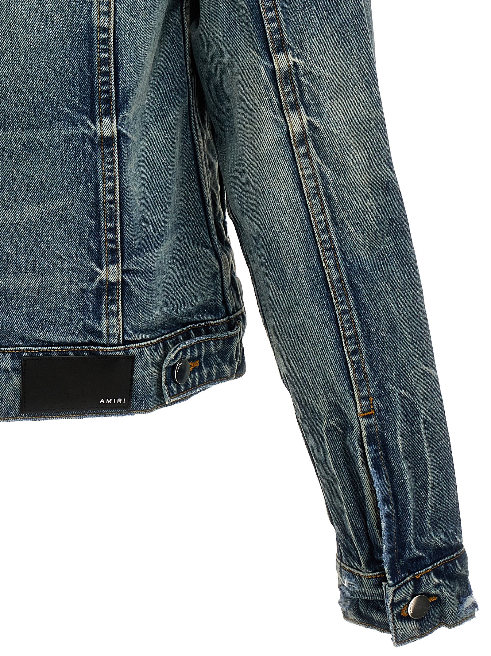 'Trucker' denim jacket AMDNTR1001ANTIQUEINDIGO (AMIRI / カジュアルジャケット ) | AMIRI (アミリ)(3)