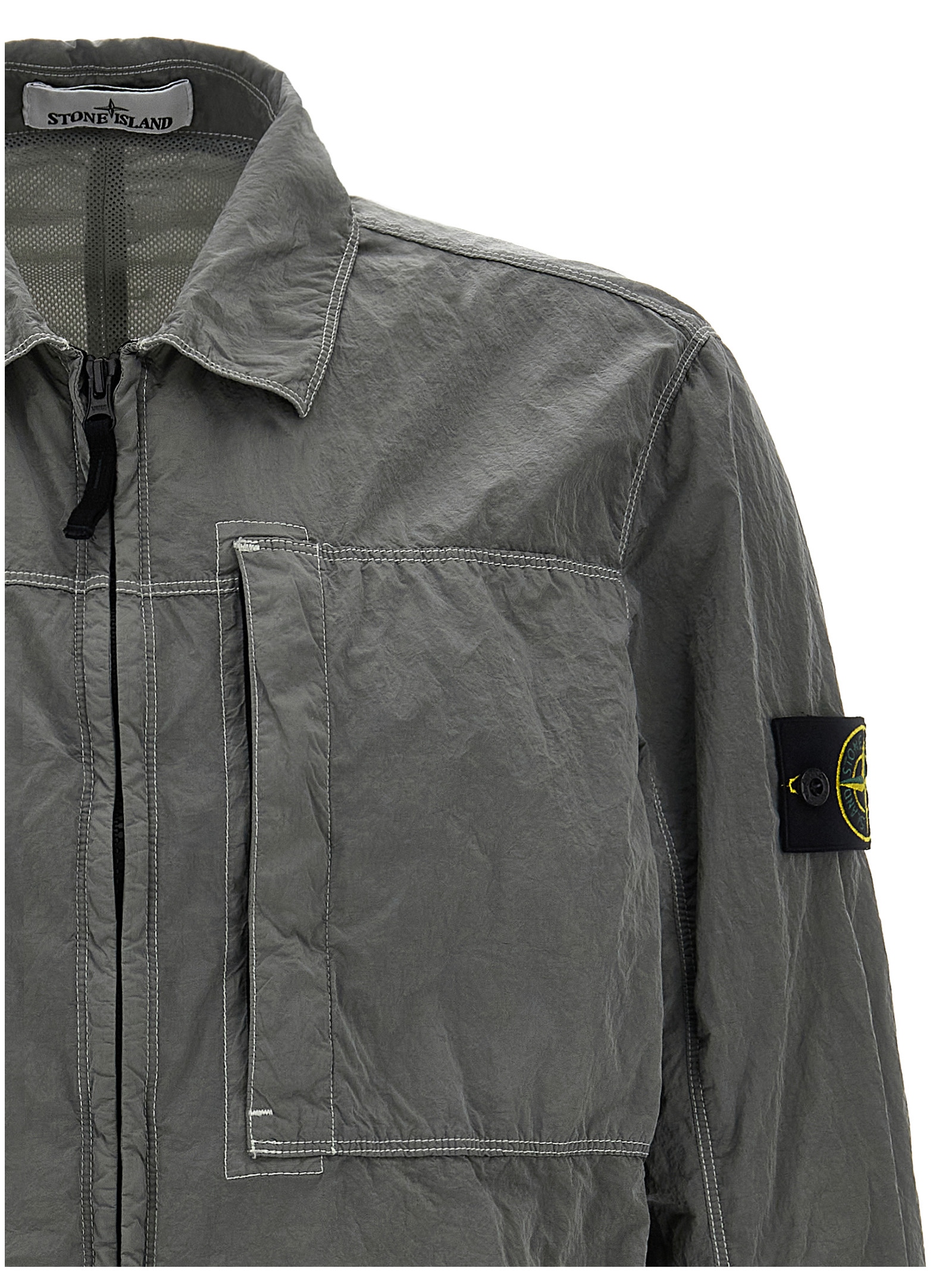 Metal nylon overshirt 811511819V0060 (STONE ISLAND / カジュアルジャケット・ベスト ) | STONE ISLAND (ストーンアイランド)(2)