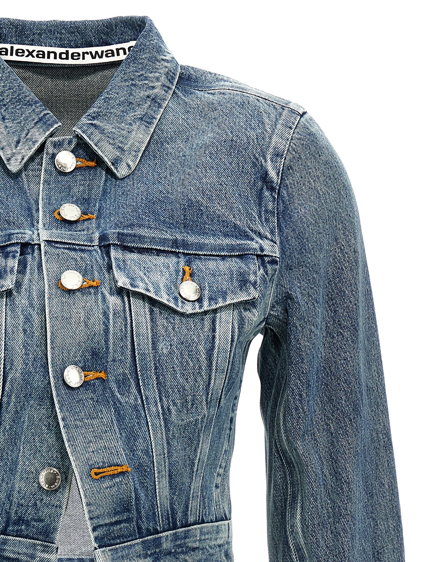 'Slim Trucker' jacket 1WC1252598473 (alexanderwang / カジュアルジャケット ) | alexanderwang (アレキサンダーワン)(2)