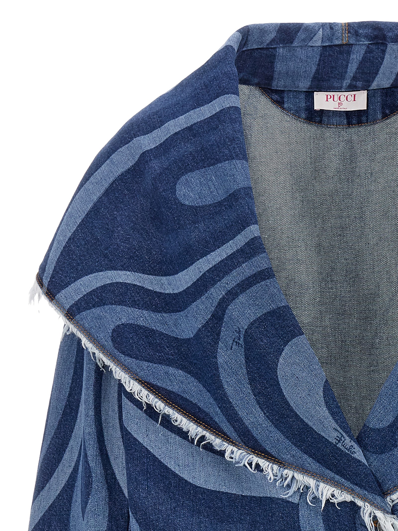 'Marmo' double breast jacket 3RDA053R998A82 (Emilio Pucci / カジュアルジャケット・ベスト ) | Emilio Pucci (エミリオプッチ)(2)