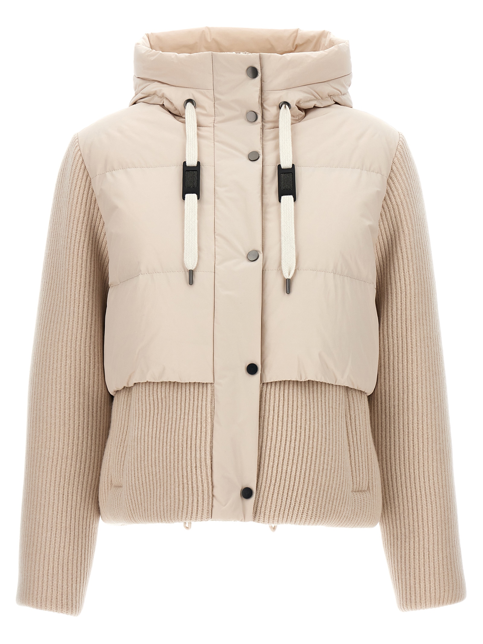 Two-material down jacket MB5742775C7460 (Brunello Cucinelli / ダウンジャケット・コート ) | Brunello Cucinelli (ブルネロ・クチネリ)