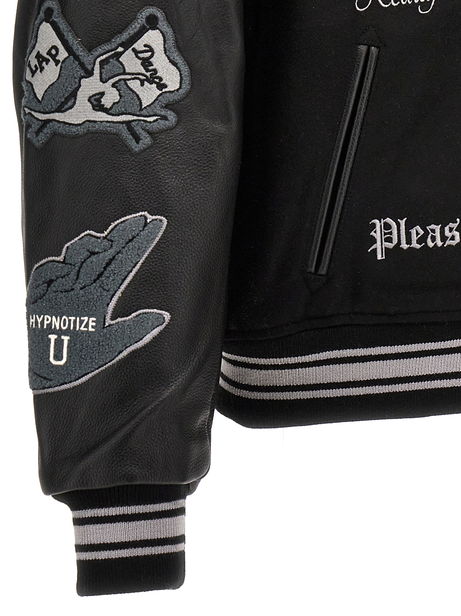 'Nerd varsity' bomber jacket P23N001BLACK (PLEASURES / カジュアルジャケット ) | PLEASURES (プレジャーズ)(5)