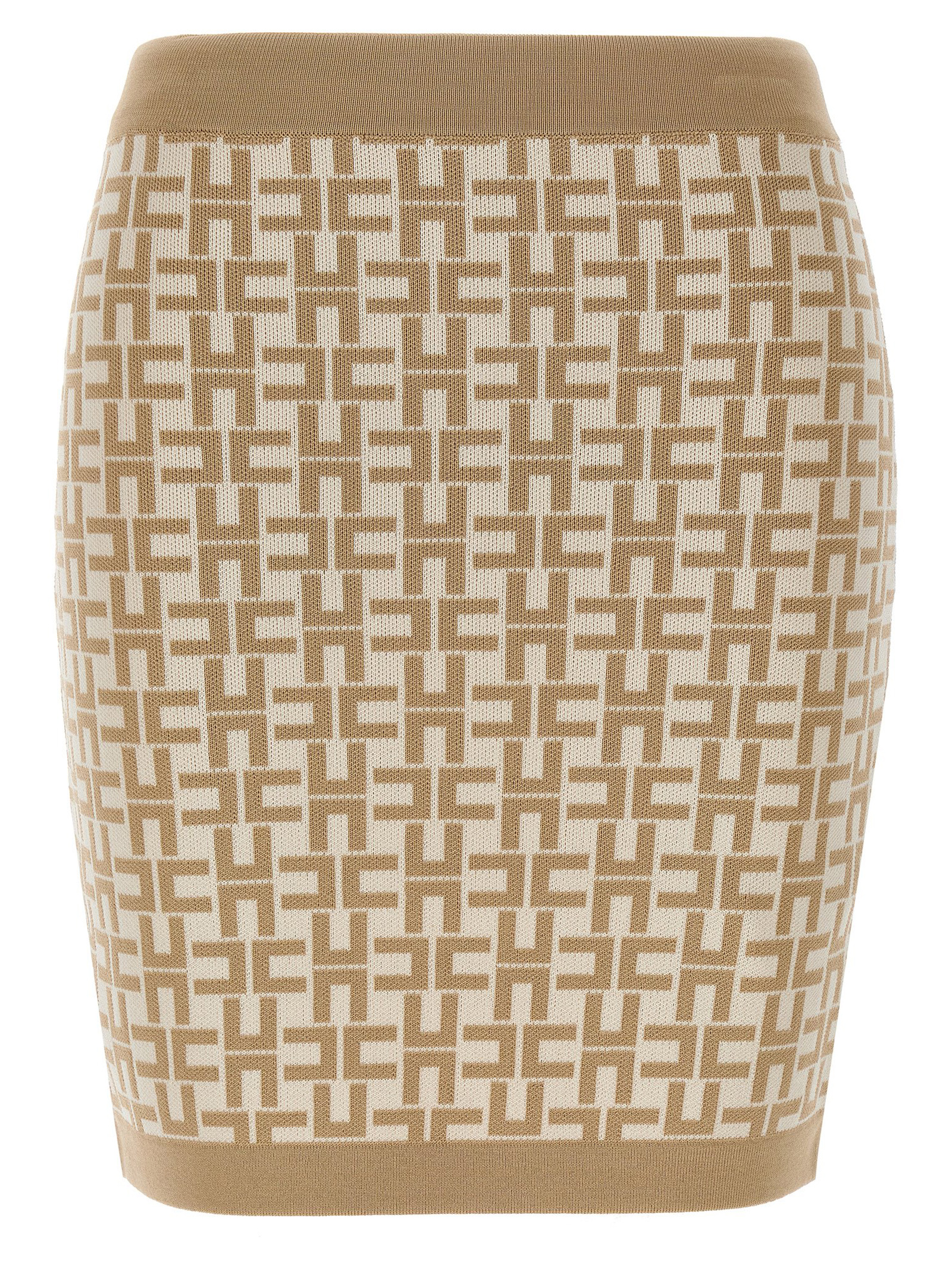 Jacquard logo skirt GK95Z41E2CB3 (Elisabetta Franchi / スカート ) | Elisabetta Franchi (エリザベッタ フランキ)