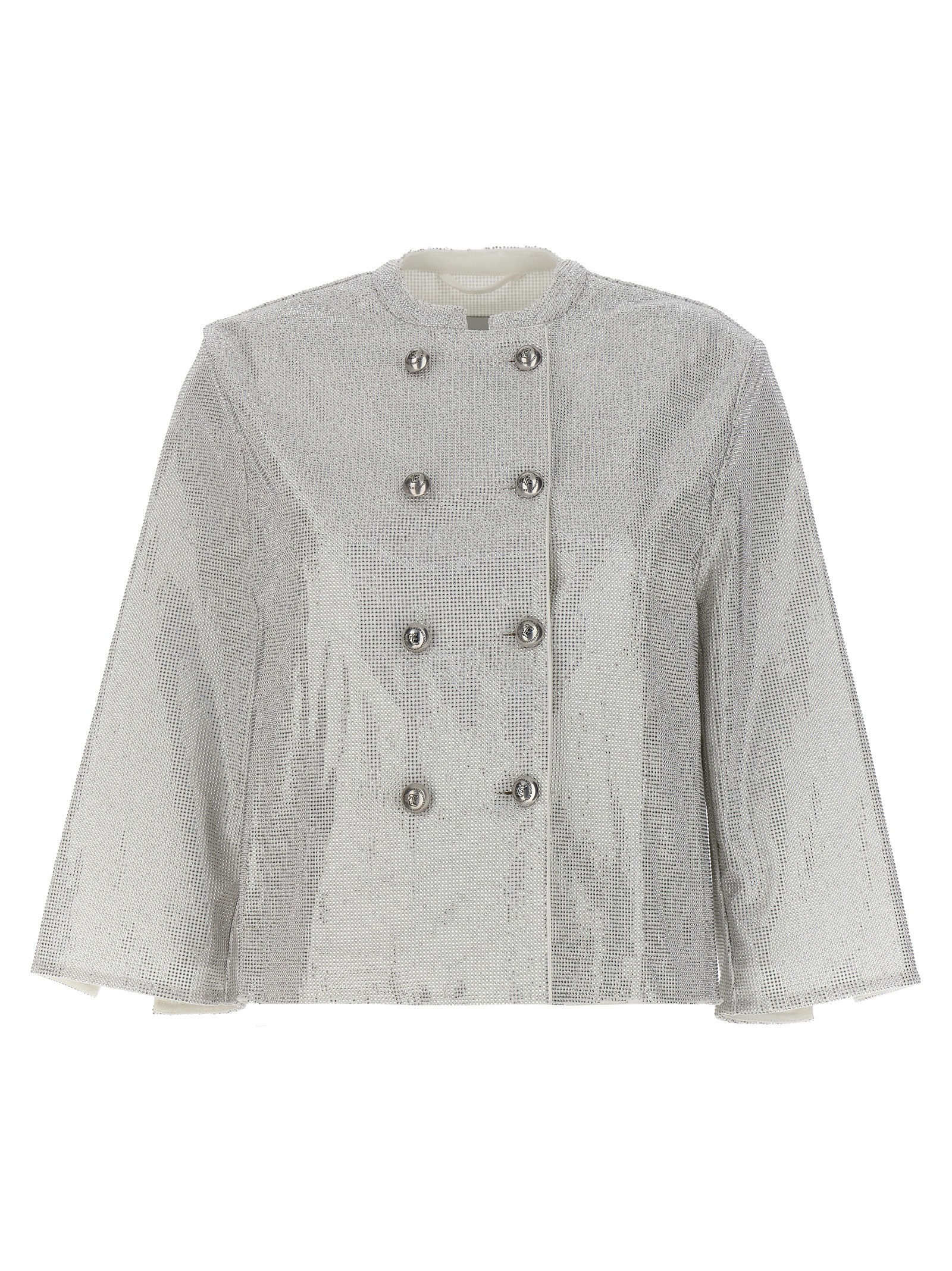 Rhinestone blazer jacket D440D334CTKBB14800 (ERMANNO SCERVINO / スーツ・ジャケット ) | ERMANNO SCERVINO (エルマンノ シェルヴィーノ)