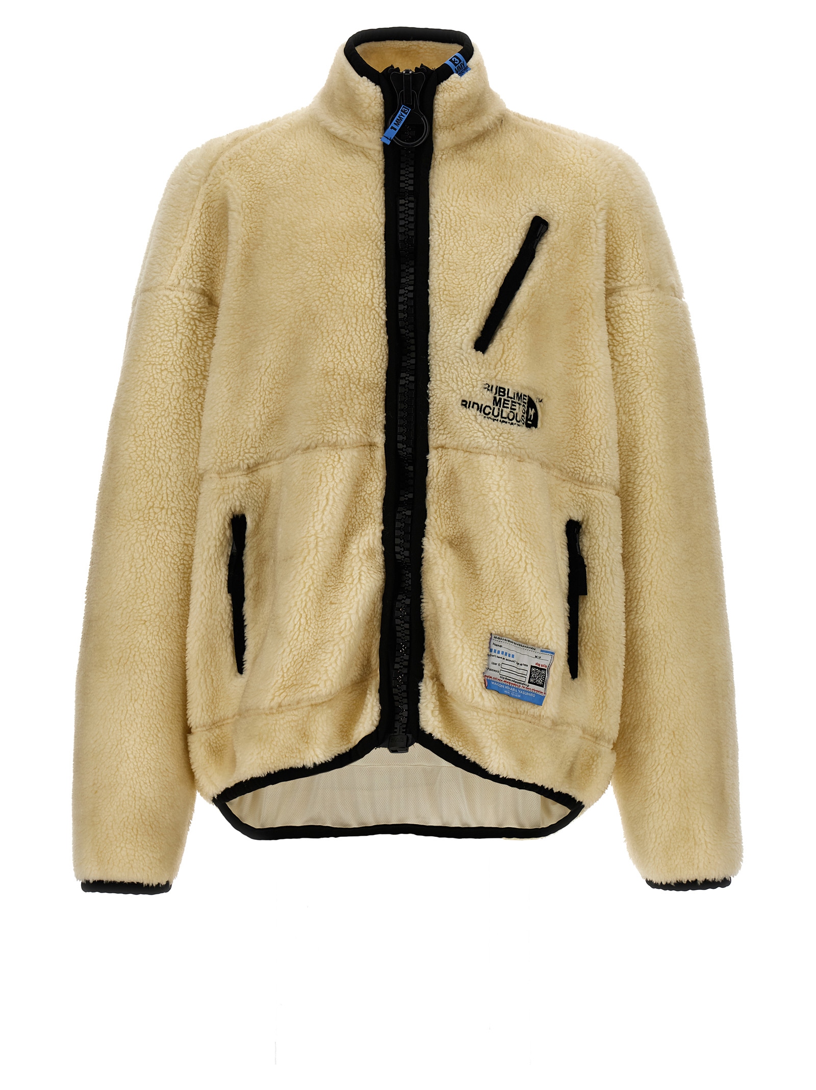 'Wide Back Boa' jacket A11BL621WHITE (Maison Mihara Yasuhiro / カジュアルジャケット ) | Maison Mihara Yasuhiro (メゾン ミハラ ヤスヒロ)